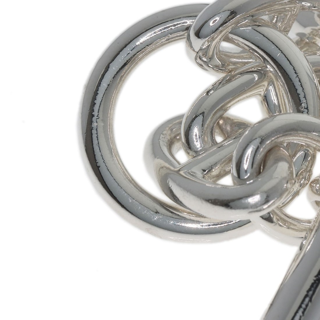 Hermes Gm Silver Shane Dunkle Bracelet - 5