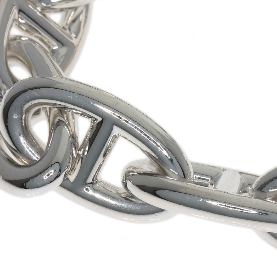Hermes Gm Silver Shane Dunkle Bracelet - 6
