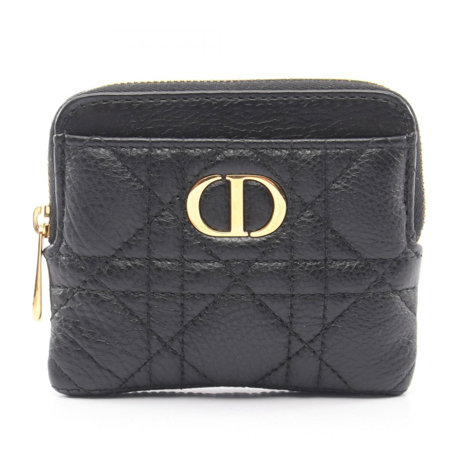Dior Christian Coin Leather Purse: Dior Christian Coin Leather Purse Christian Dior's coin leather purse is a sleek and sophisticated accessory, featuring a classic coin case design made from high-quality black leather. Measuring 9cm