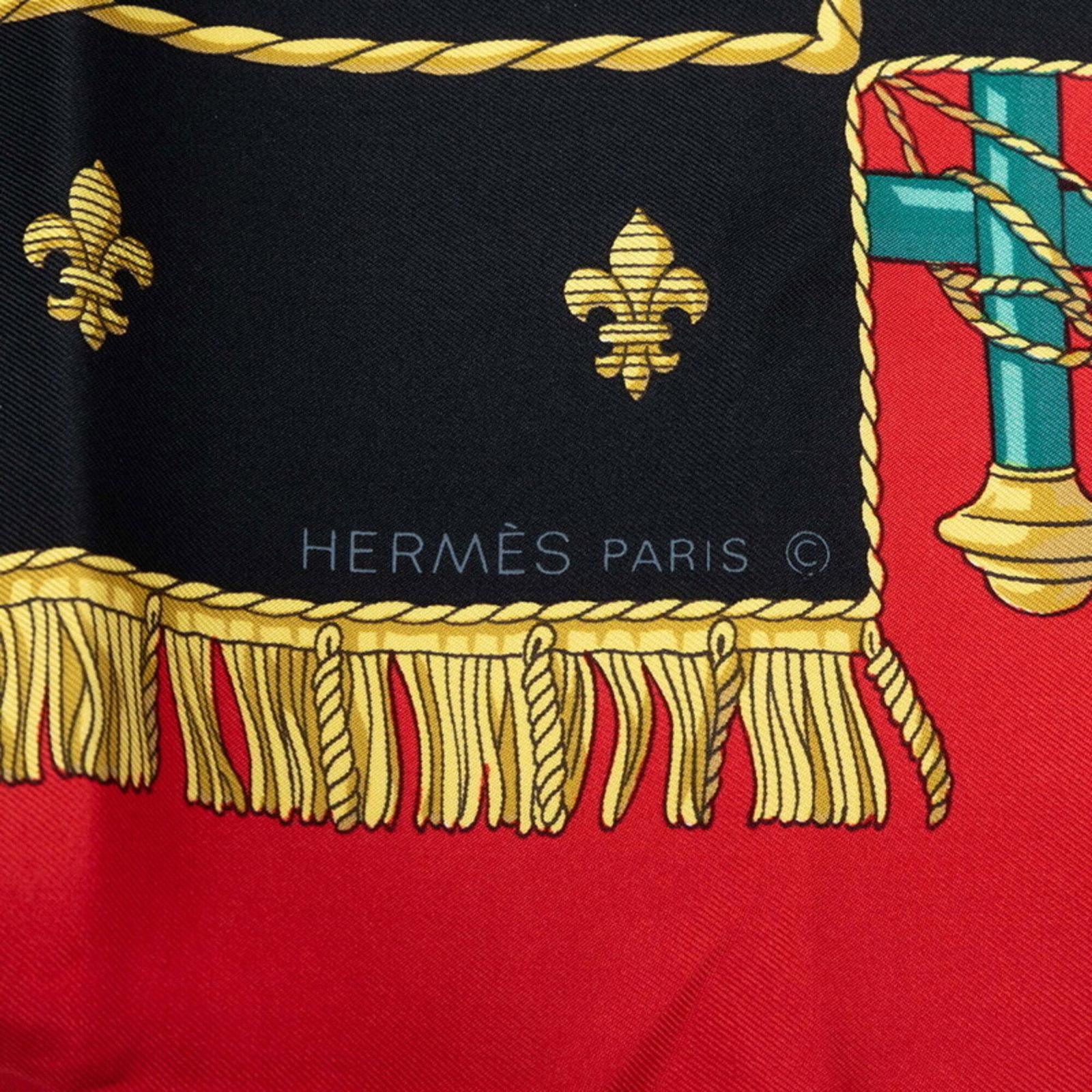 Silk Hermes Scarf - 5
