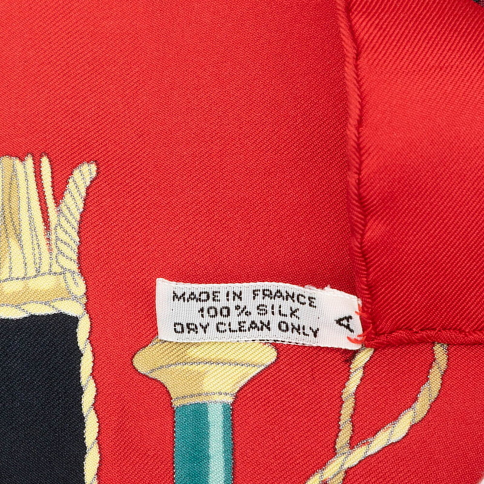 Silk Hermes Scarf - 7