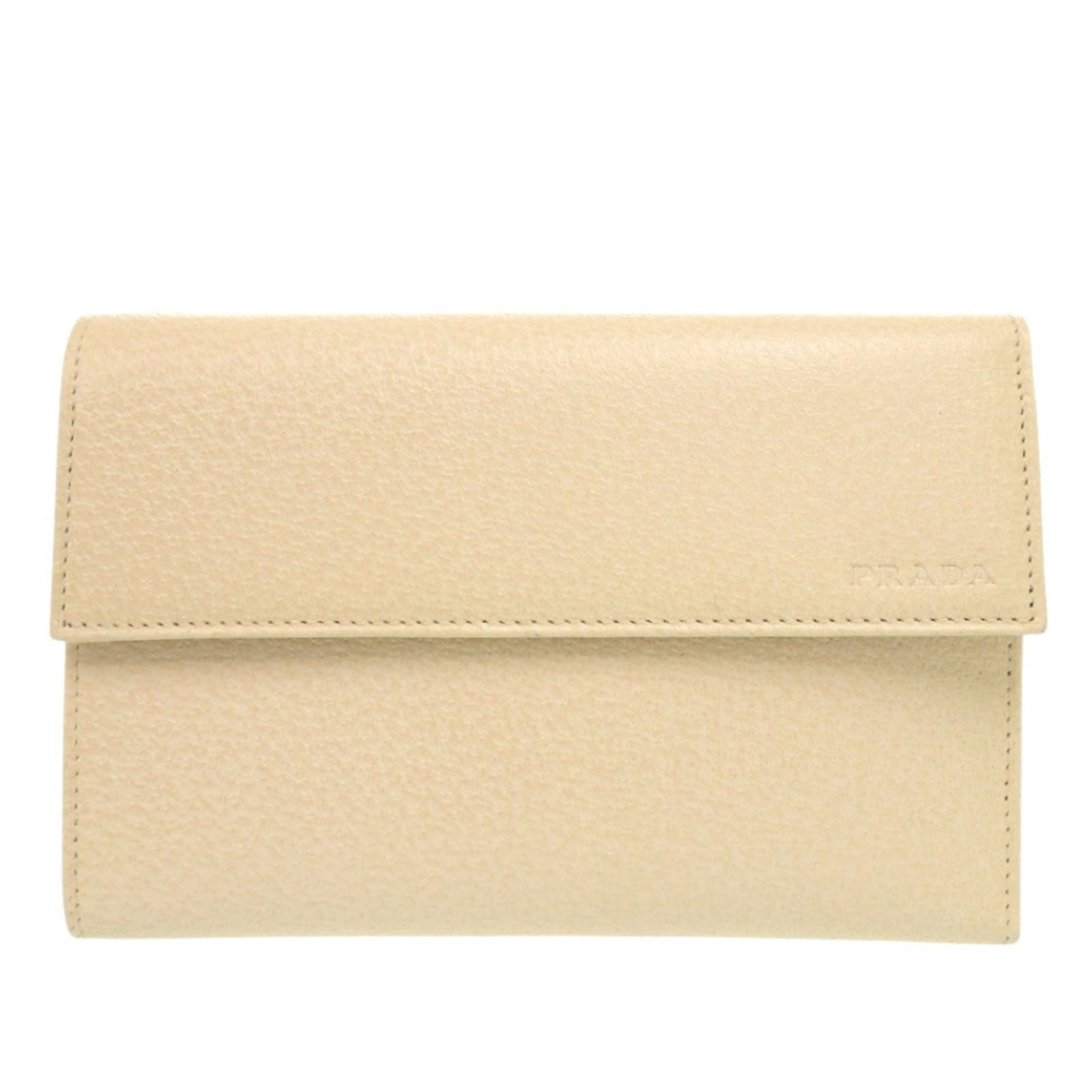 Prada Wallet (Tri-Fold) Leather: Prada Wallet (Tri-Fold) Leather The Prada Country of Origin: Italy MPN: 1M0510 Tri-Fold Leather Wallet is a classic design from the renowned Italian fashion house. Made from high-quality leather,