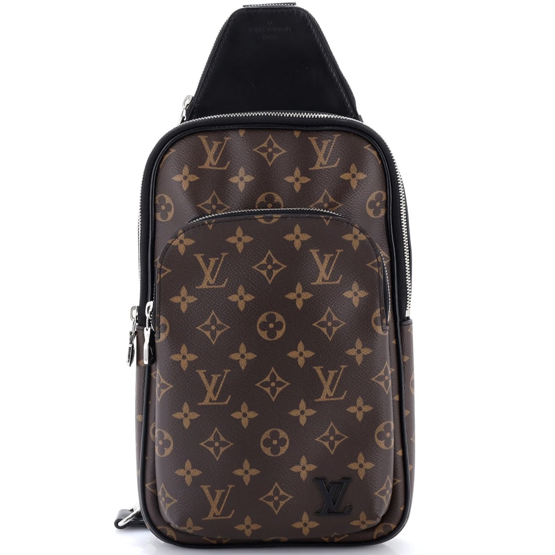 Monogram Canvas Macassar NM Sling Avenue Louis Vuitton: Monogram Canvas Macassar NM Sling Avenue Louis Vuitton Monogram Canvas Macassar NM Sling Avenue Louis Vuitton. This Louis Vuitton Avenue Sling Bag features a unique Macassar NM monogram canvas
