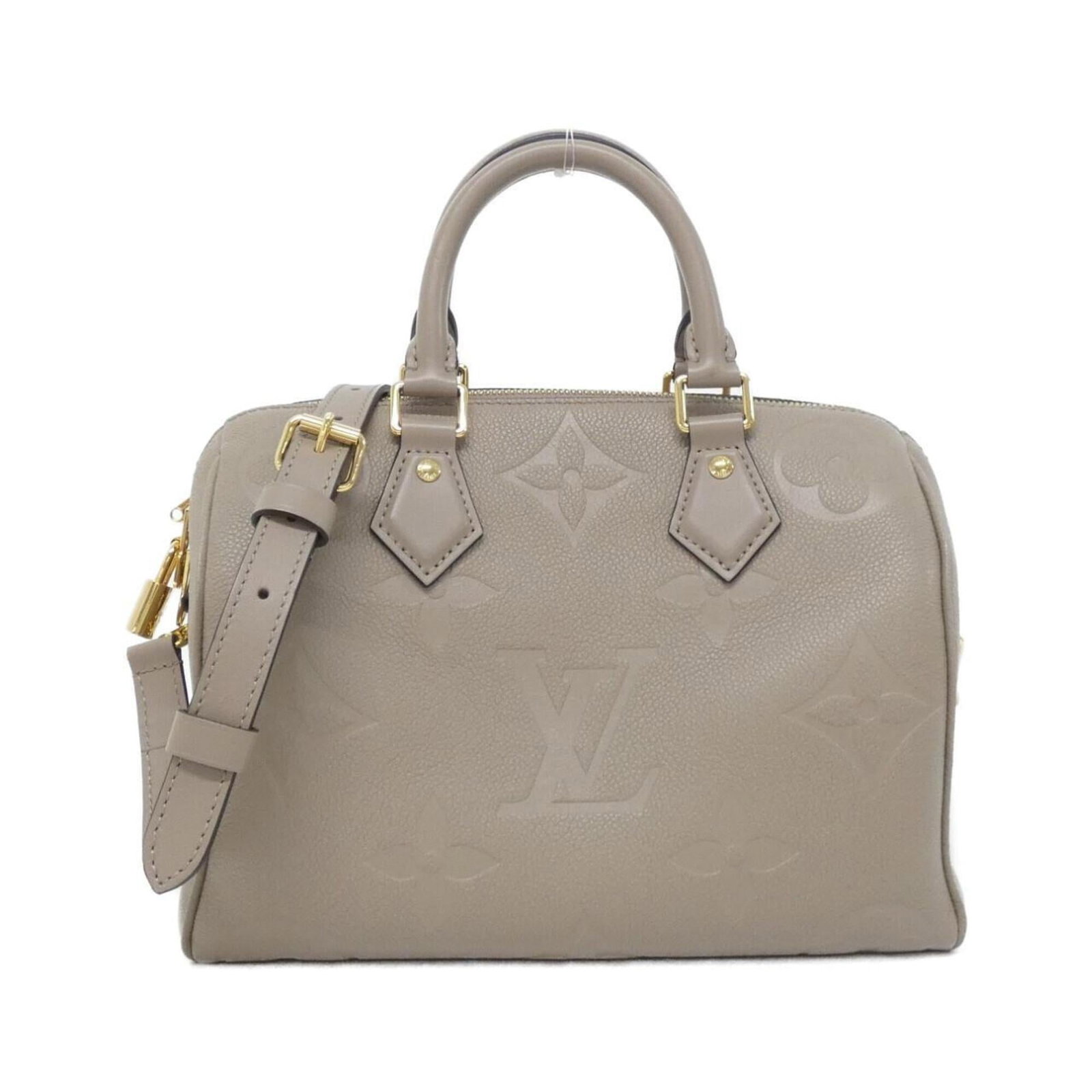 Louis Vuitton Boston Bag Leather: Louis Vuitton Boston Bag Leather The Louis Vuitton Boston Bag Leather is a timeless and elegant design, crafted from high-quality calfskin leather in a classic beige and tourterelle color