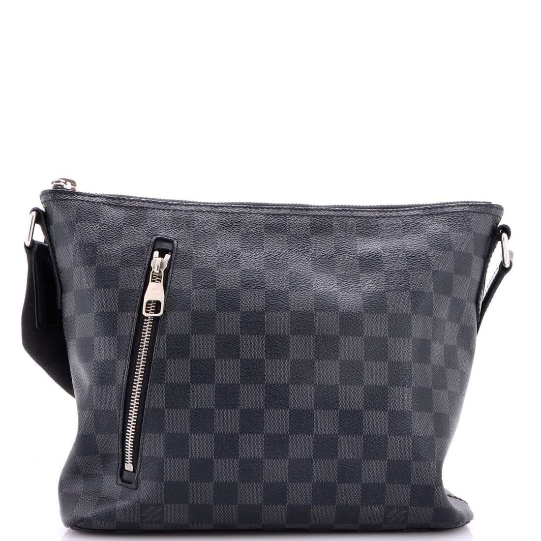 Mick Messenger Bag Louis Vuitton Damier Graphite PM: Mick Messenger Bag Louis Vuitton Damier Graphite PM Mick Messenger Bag in Damier Graphite PM, a stylish and versatile Louis Vuitton design. This black canvas coated cross body bag features a sleek
