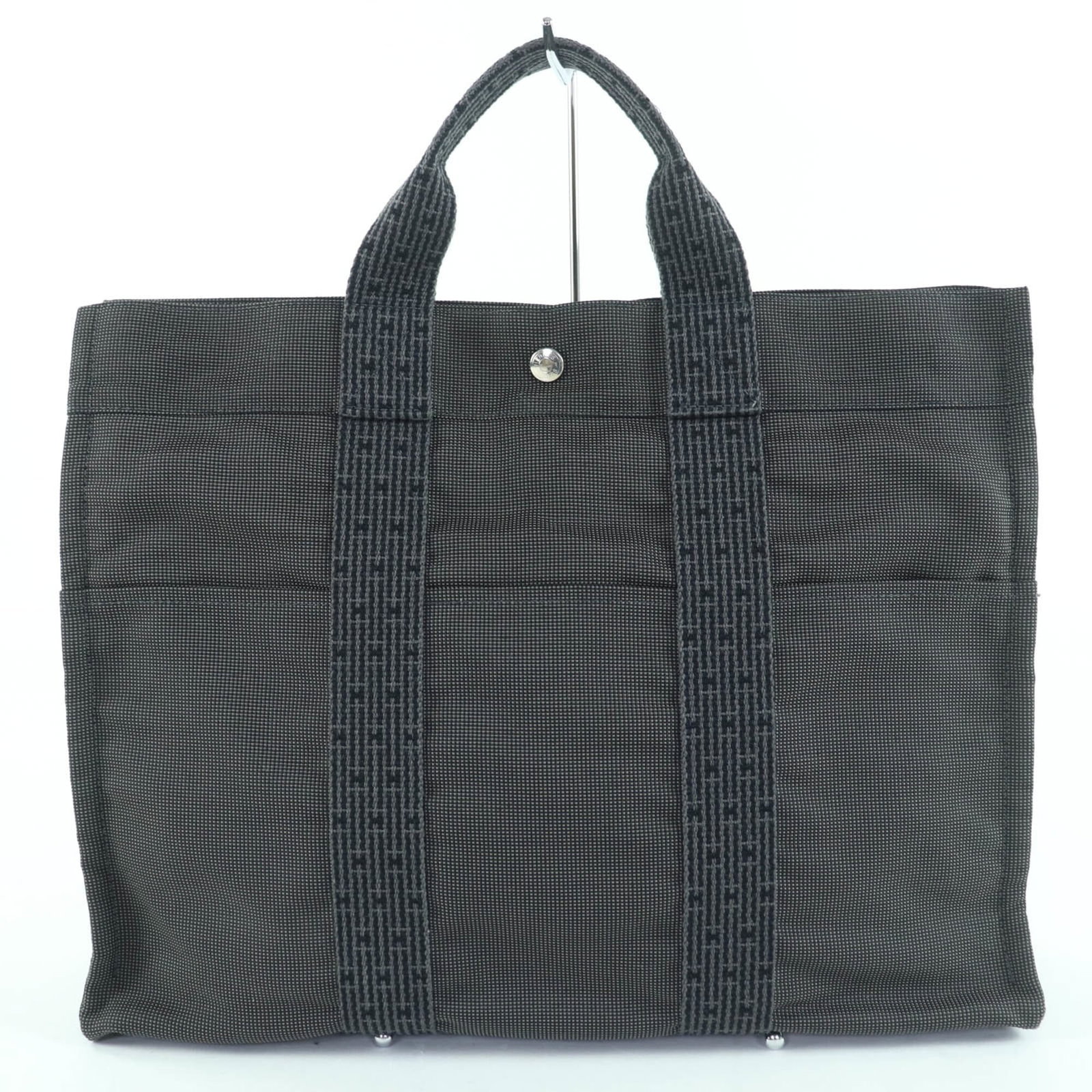 Polyamide Polyester Bag Tote Handbag Hermes - 2