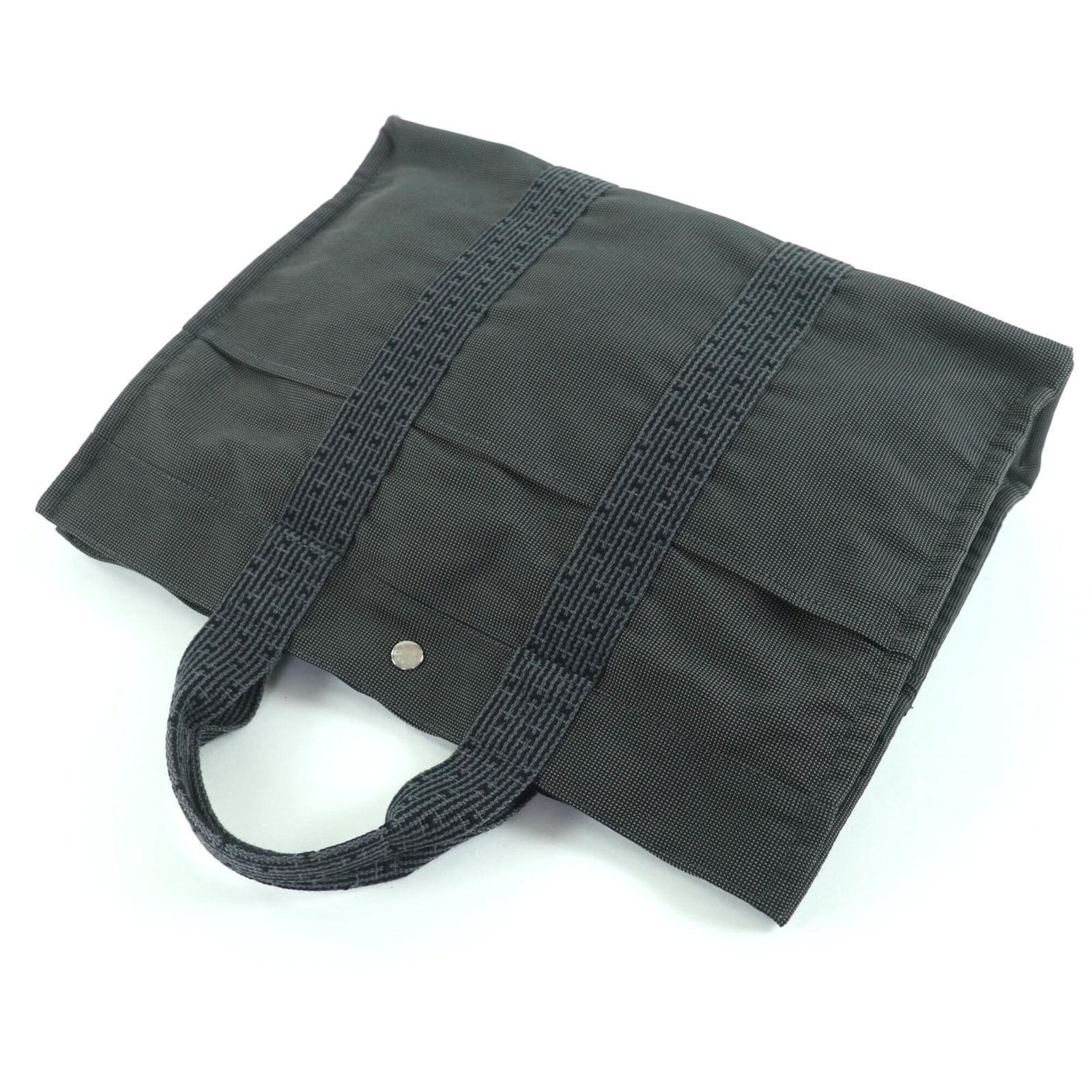 Polyamide Polyester Bag Tote Handbag Hermes - 4