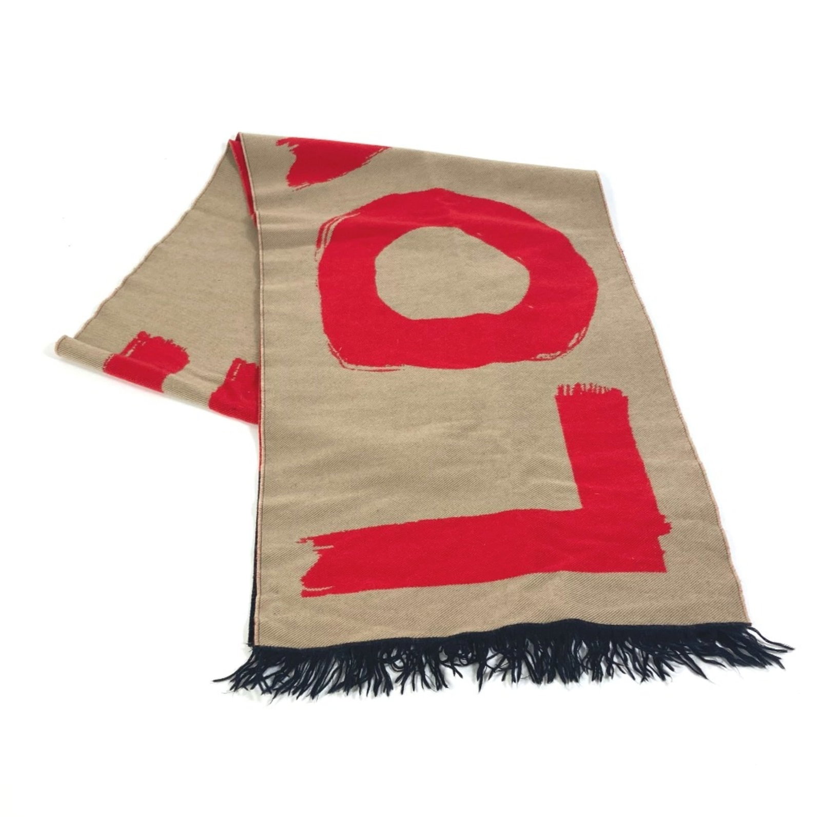Stole Burberry Wool: Stole Burberry Wool Stole with a rich brown wool fabric, measuring 74.0 inches wide and 13.0 inches tall, bearing the Burberry brand and model number 8037534. This stole is made from high-quality wool
