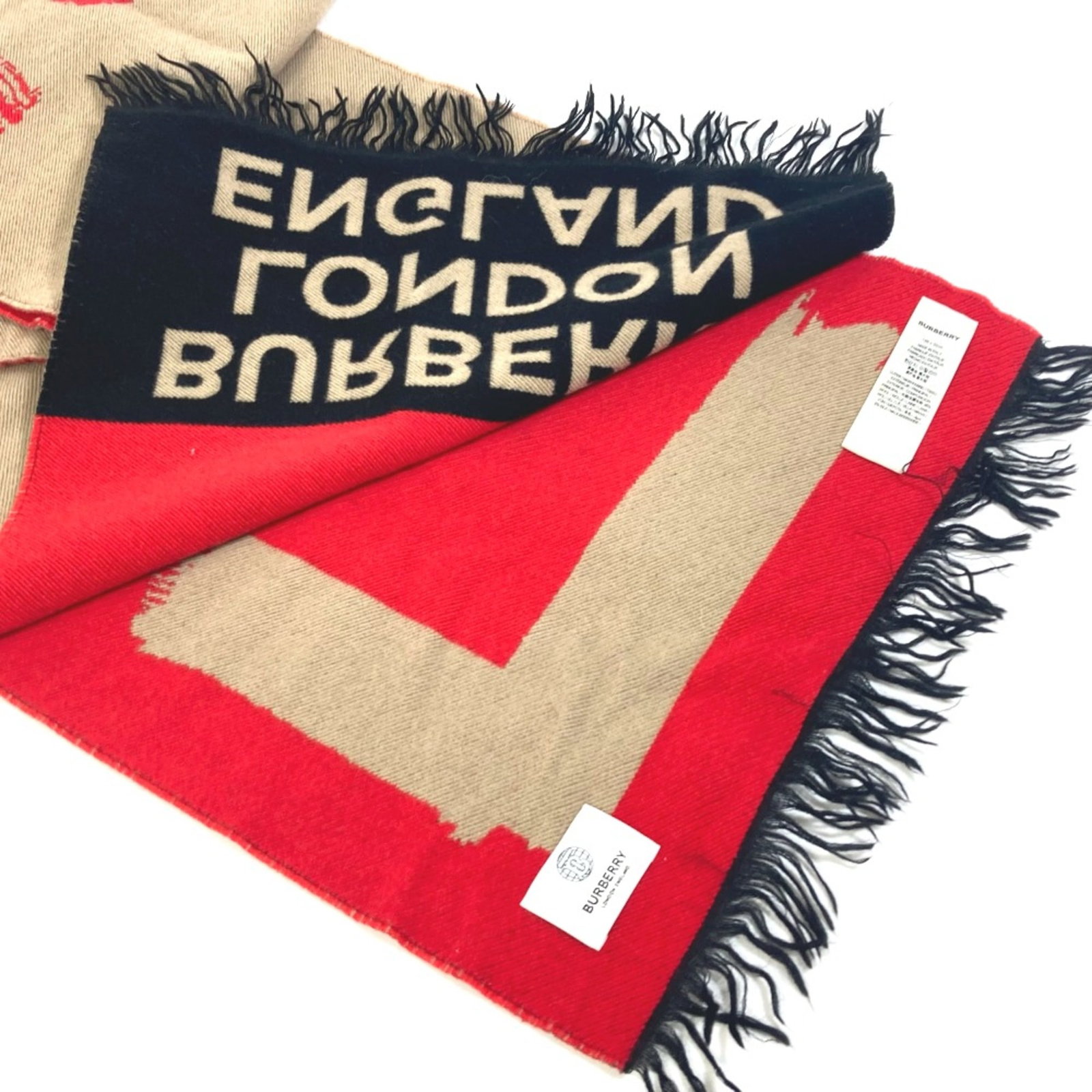 Stole Burberry Wool - 4
