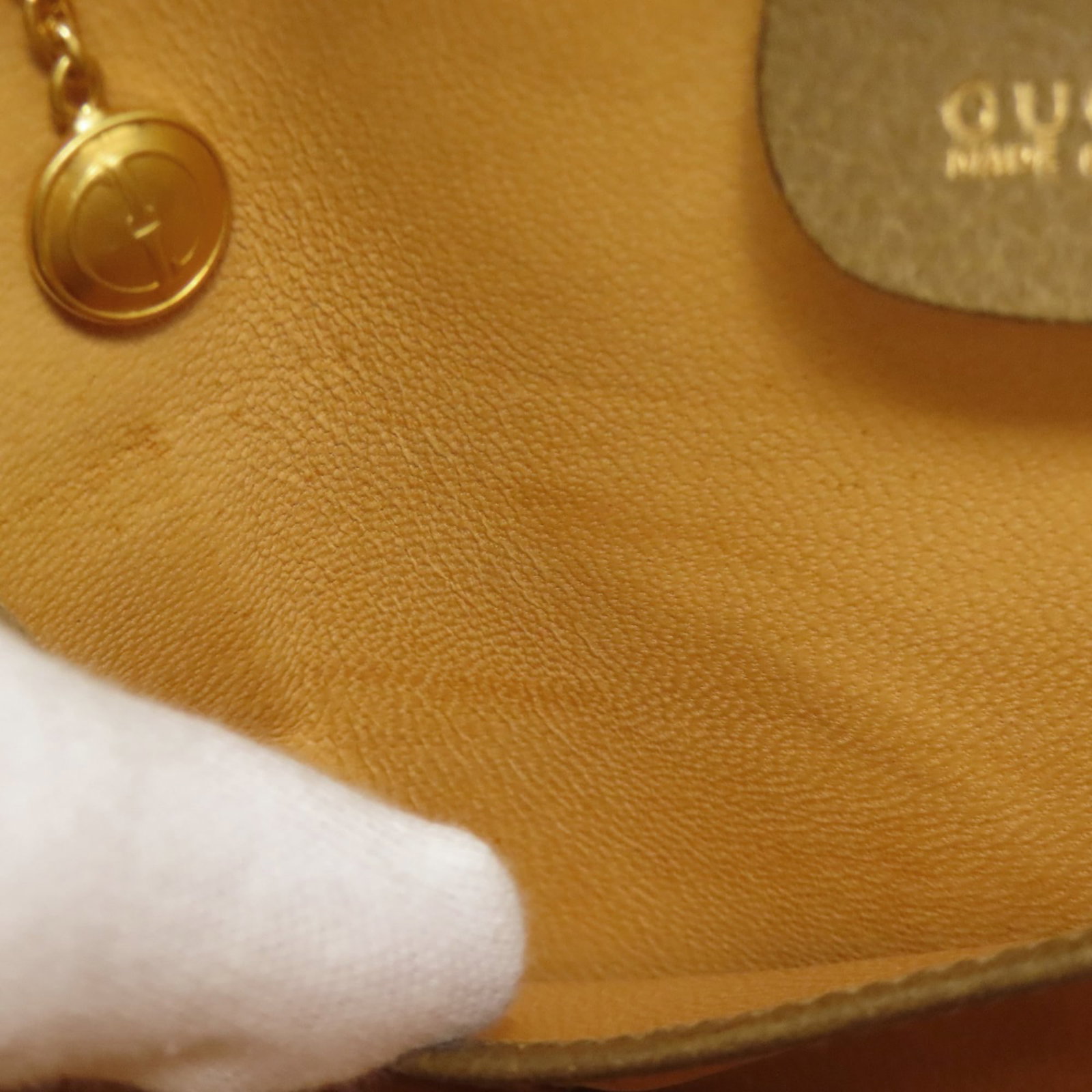Handbag Leather Gucci - 11