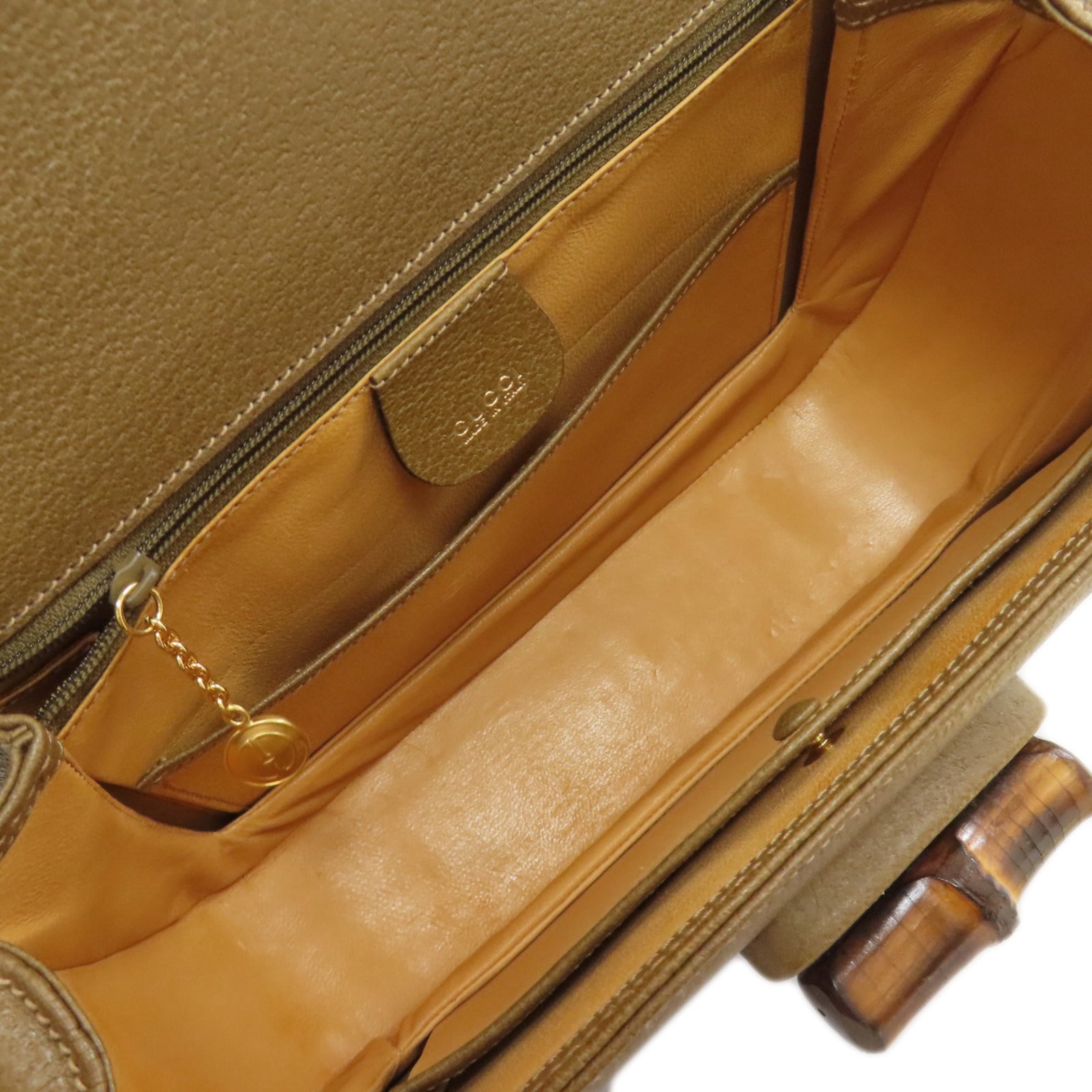 Handbag Leather Gucci - 5
