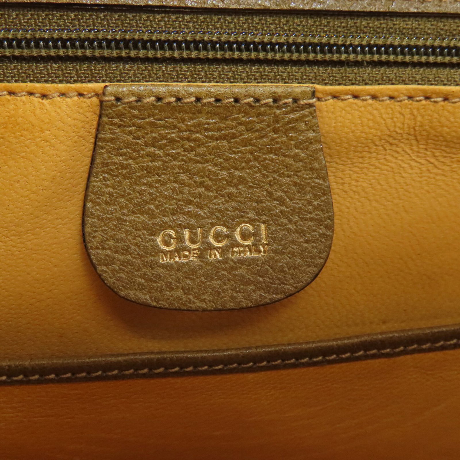 Handbag Leather Gucci - 6