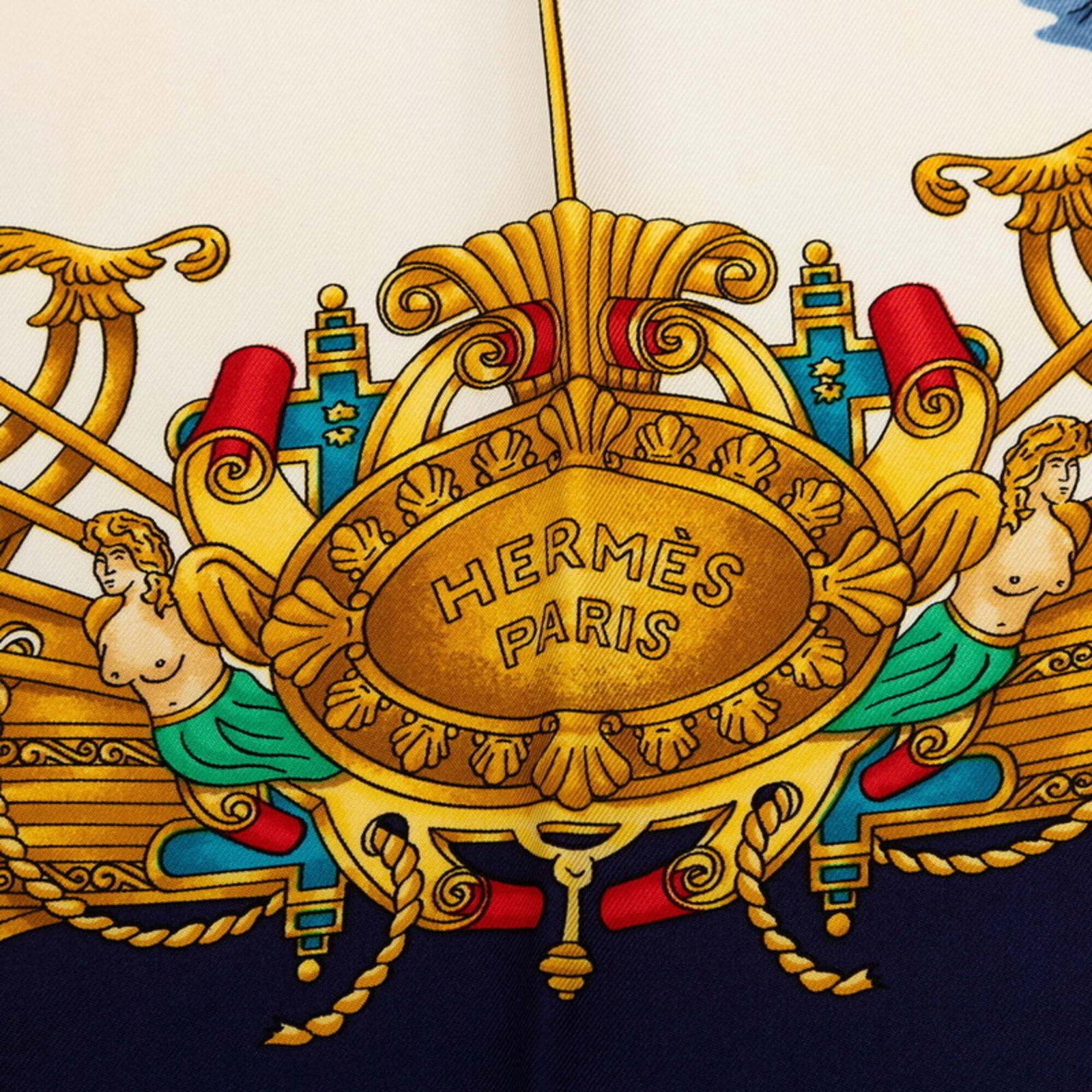 Silk Hermes Scarf - 8