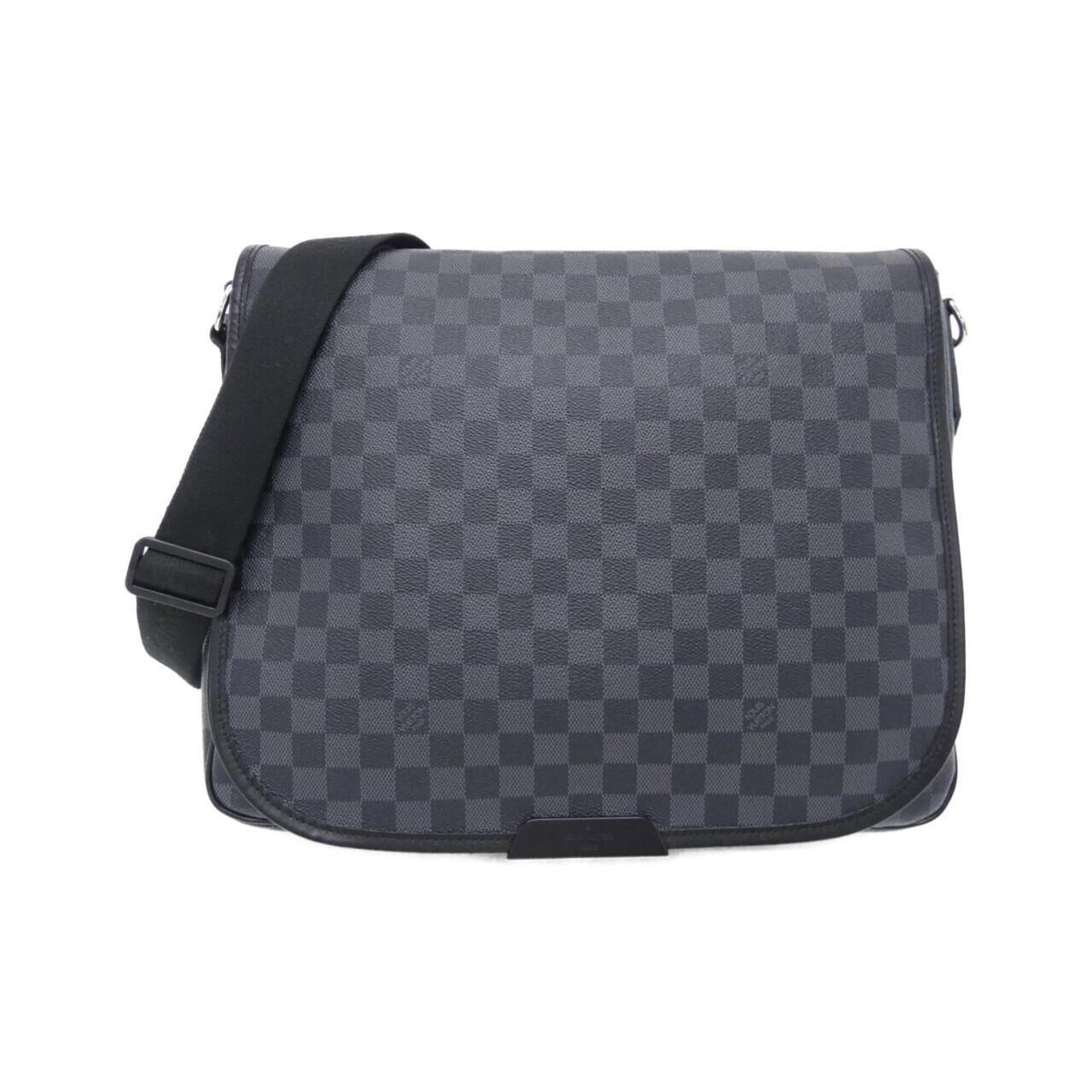 Canvas Coated Louis Vuitton Bag Shoulder: Canvas Coated Louis Vuitton Bag Shoulder Canvas Coated Louis Vuitton Bag Shoulder - A stylish shoulder bag with a durable coated canvas material, available in graphite color with silver hardware.