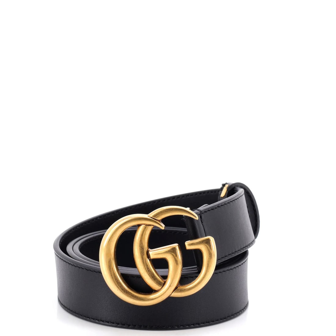 Gucci GG Marmont Belt Leather Medium: Gucci GG Marmont Belt Leather Medium Black Gucci GG Marmont Belt Leather Medium, featuring a classic design with a 34" length and 1.3" width, made from high-quality leather with aged gold hardware and