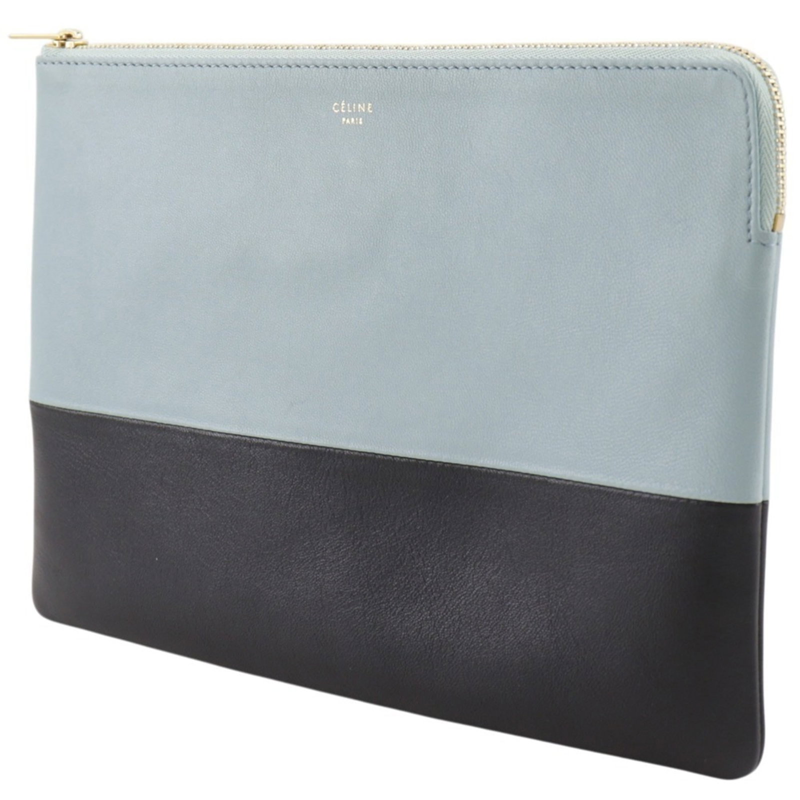 Celine Leather Pouch Bag - 2