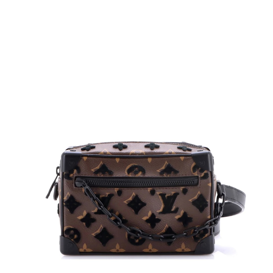 Louis Vuitton Tuffetage Canvas Mini Soft Monogram Trunk Bag: Louis Vuitton Tuffetage Canvas Mini Soft Monogram Trunk Bag Soft and stylish, this Louis Vuitton Tuffetage Canvas Mini Soft Monogram Trunk Bag is a compact and chic accessory. Measuring just 5" tall a