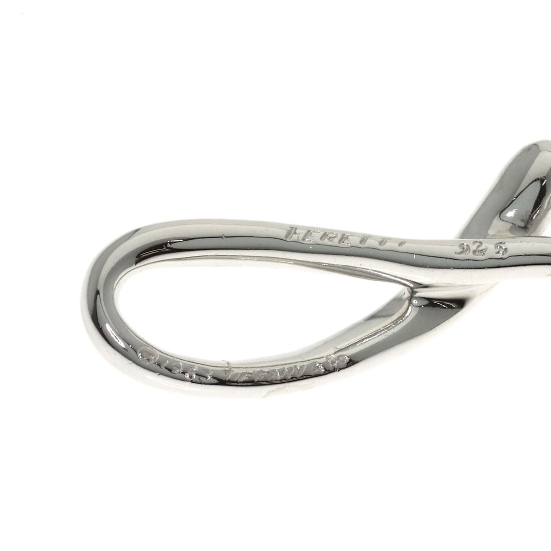 Tiffany Co Initial Silver Necklace - 5