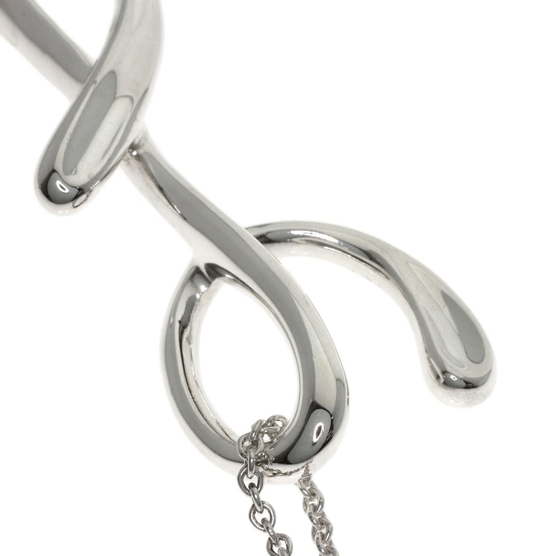 Tiffany Co Initial Silver Necklace - 7