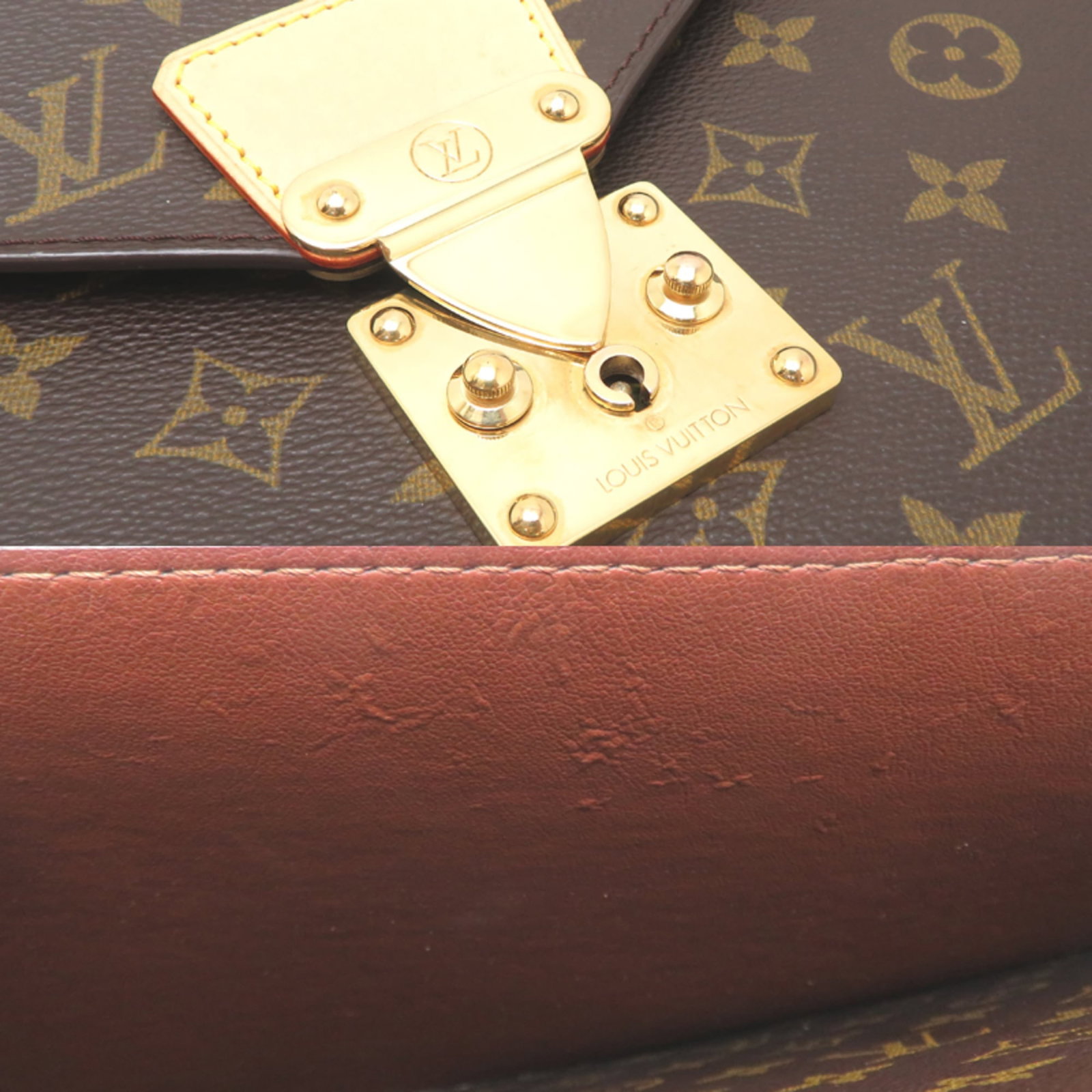 Vuitton Monogram Louis Briefcase - 10
