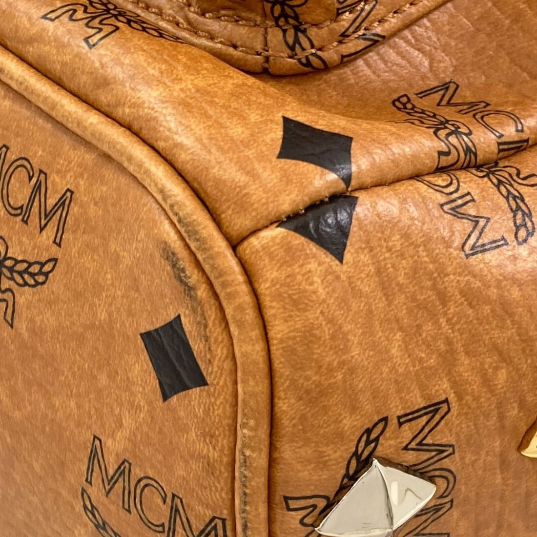 Logo Backpack Pvc Daypack Mcm - 17