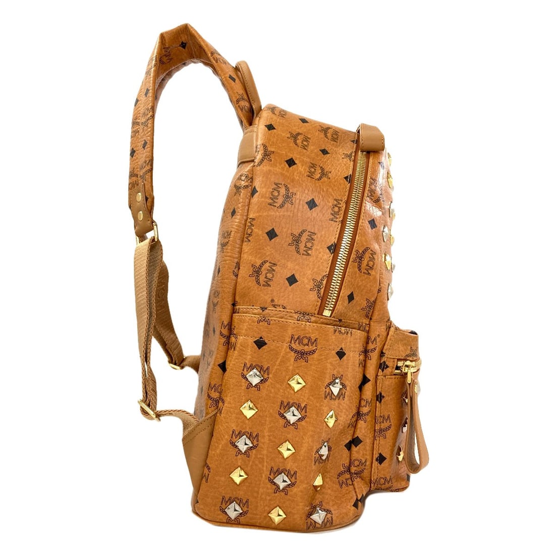 Logo Backpack Pvc Daypack Mcm - 3