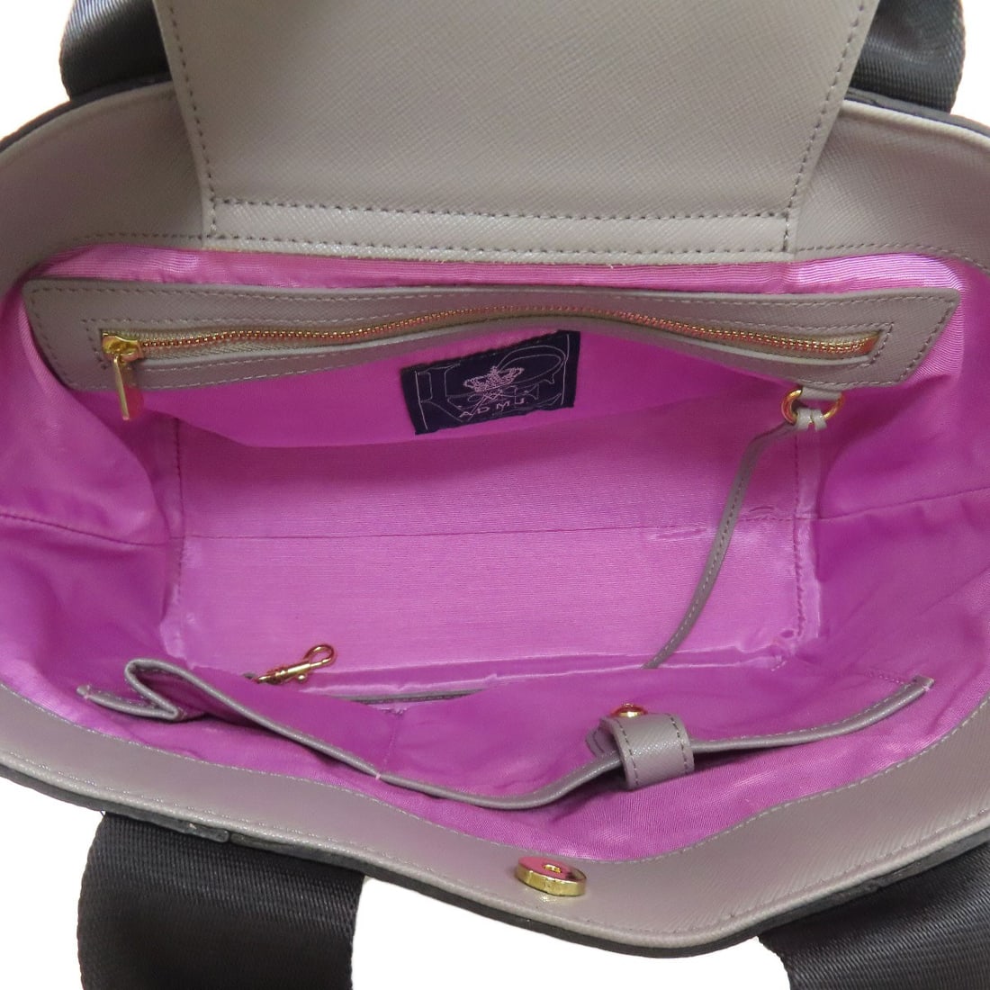 Handbag Leather Admj - 5