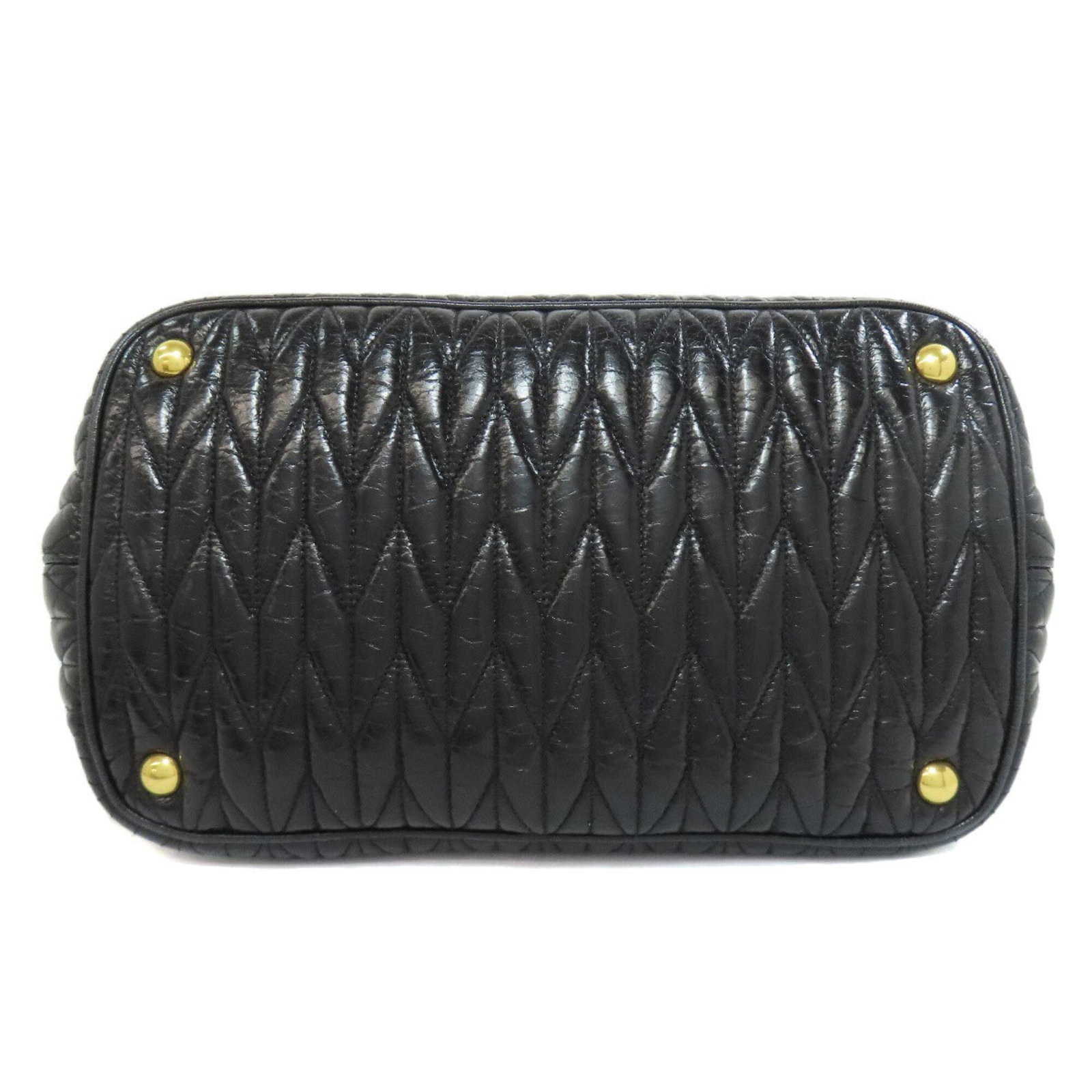 Handbag Miu Leather - 4
