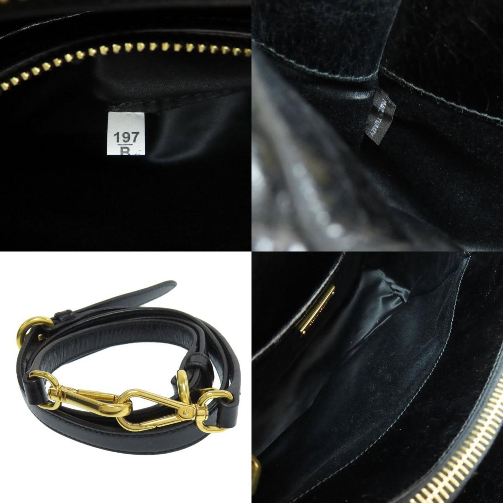 Handbag Miu Leather - 7