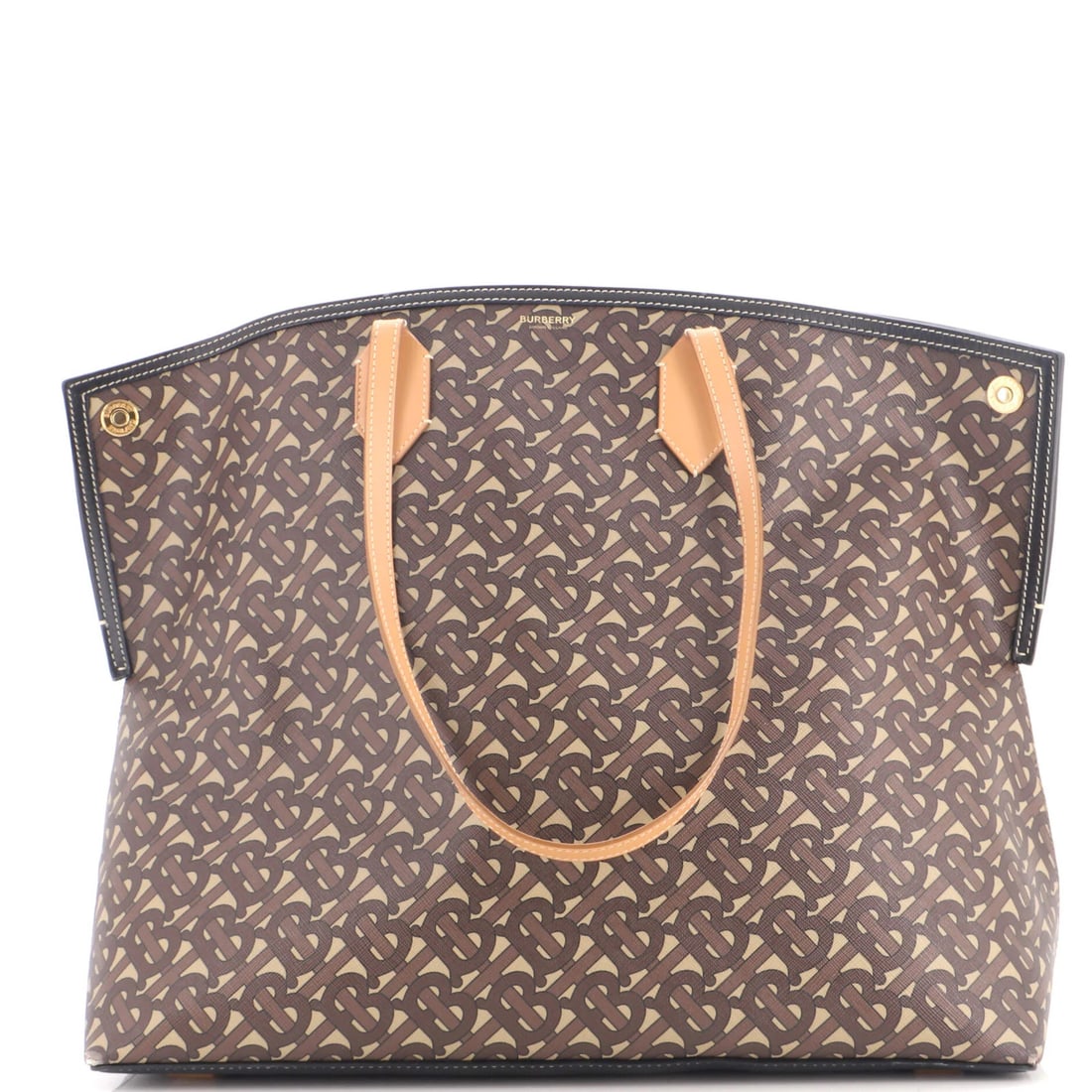 Monogram Large E-Canvas Burberry Tote Society: Monogram Large E-Canvas Burberry Tote Society Monogram Large E-Canvas Burberry Tote Society - A stylish and unique tote bag featuring the iconic Burberry monogram in a large, elegant design. This canv