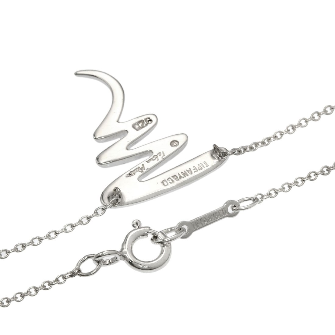Silver Scribble Necklace Tiffany&Co - 2