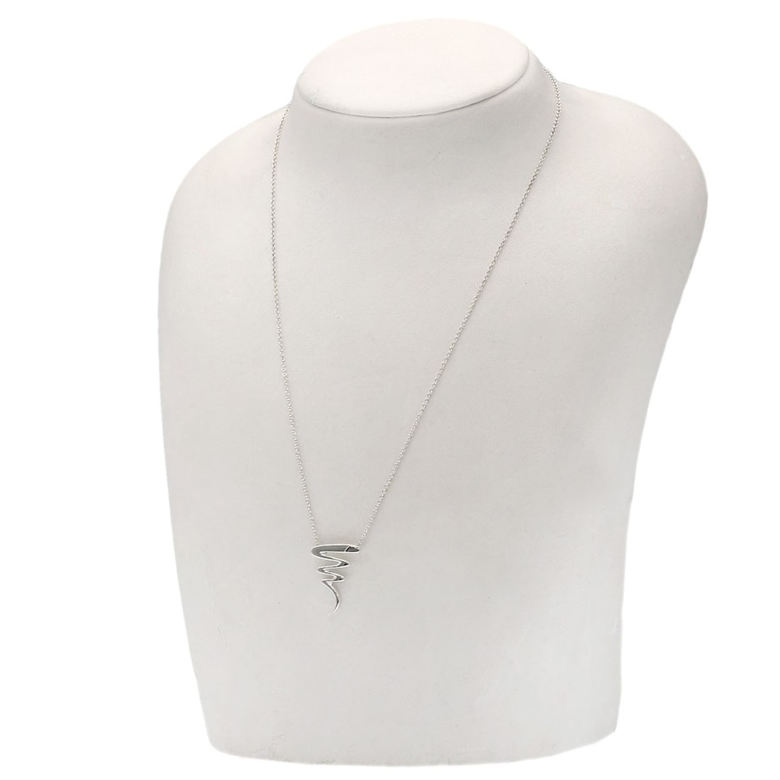 Silver Scribble Necklace Tiffany&Co - 4