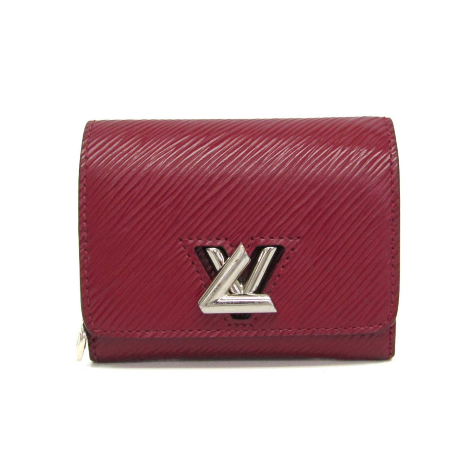 Epi Leather Tri-Fold Wallet Louis Vuitton: Epi Leather Tri-Fold Wallet Louis Vuitton The Epi Leather Tri-Fold Wallet Louis Vuitton features a Twist Compact design with a Turn lock closure, perfect for everyday use. With a spacious inner