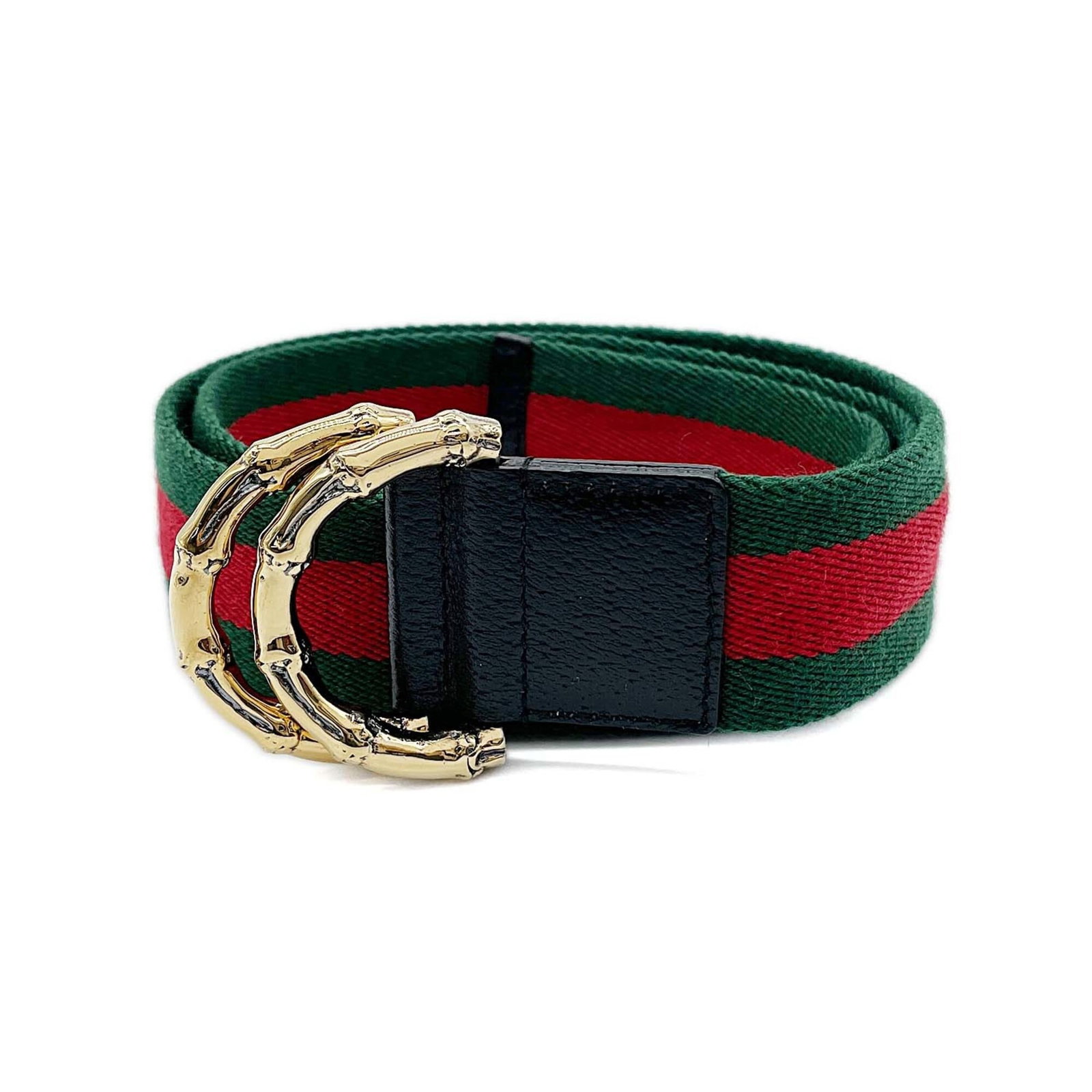 Standard Belt Gucci: Standard Belt Gucci Standard Belt Gucci features a gold, green, and red color scheme, with a nylon strap and metal buckle, measuring 100cm in length. This classic design is a staple for those who
