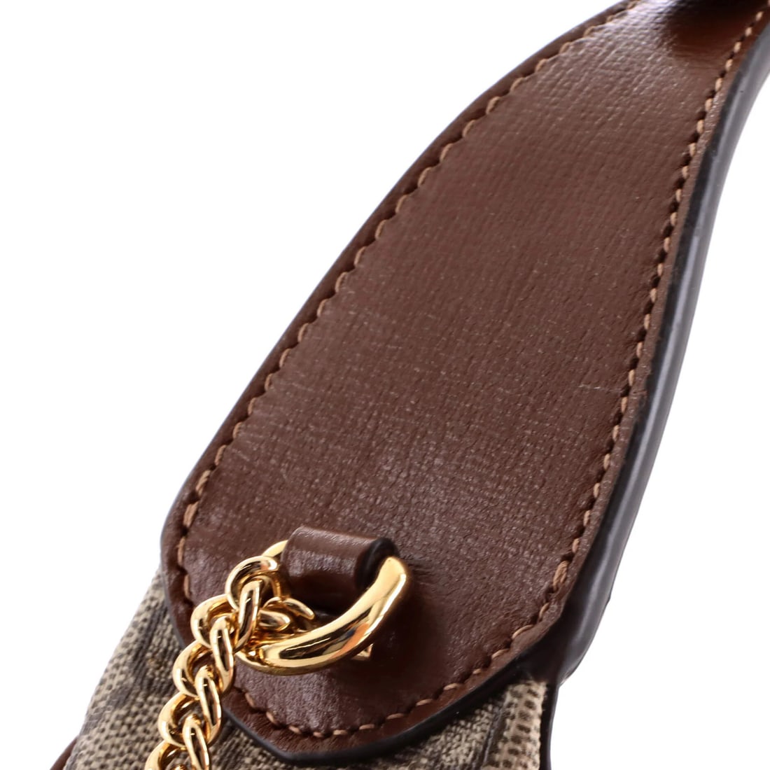 Mini GG Coated Canvas Hobo Patch Interlocking Moon Half Gucci - 7