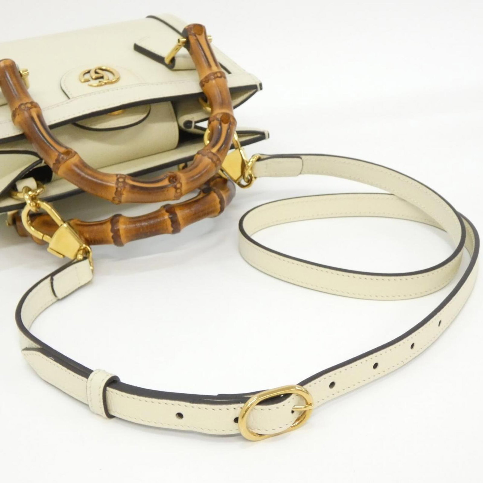 Handbag Leather Gucci - 8