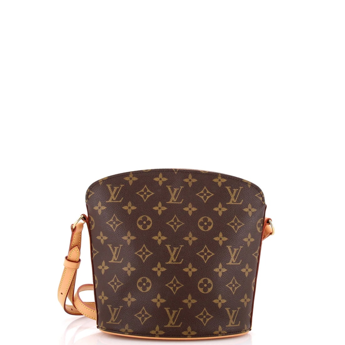 Handbag Canvas Monogram Drouot Louis Vuitton: Handbag Canvas Monogram Drouot Louis Vuitton Canvas Coated Louis Vuitton Drouot Monogram Cross Body Bag in Brown, featuring a classic cross body design with a signature monogram pattern. The bag