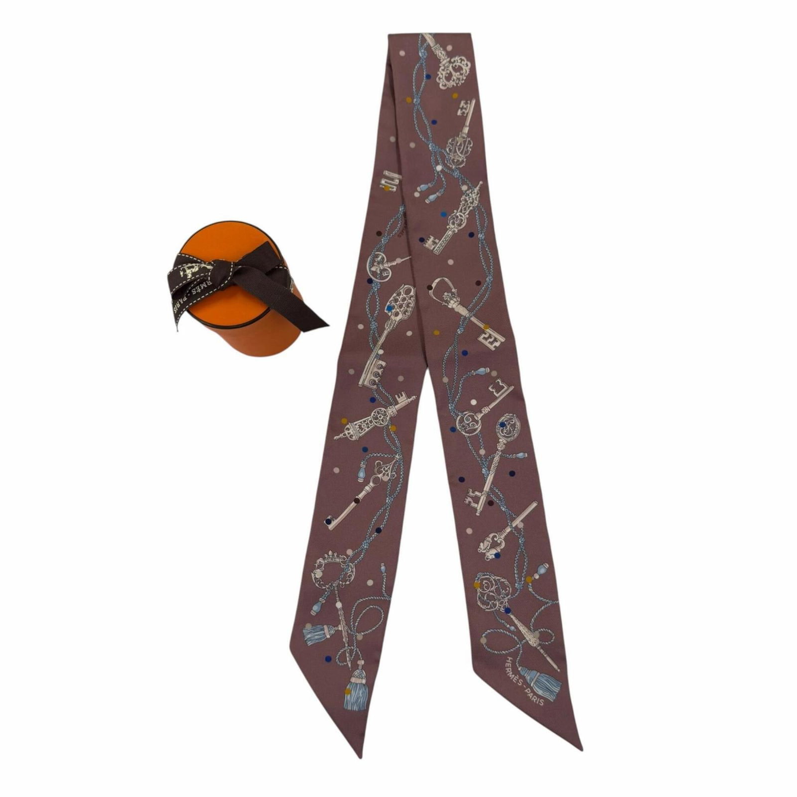 Silk Hermes Scarf - 2