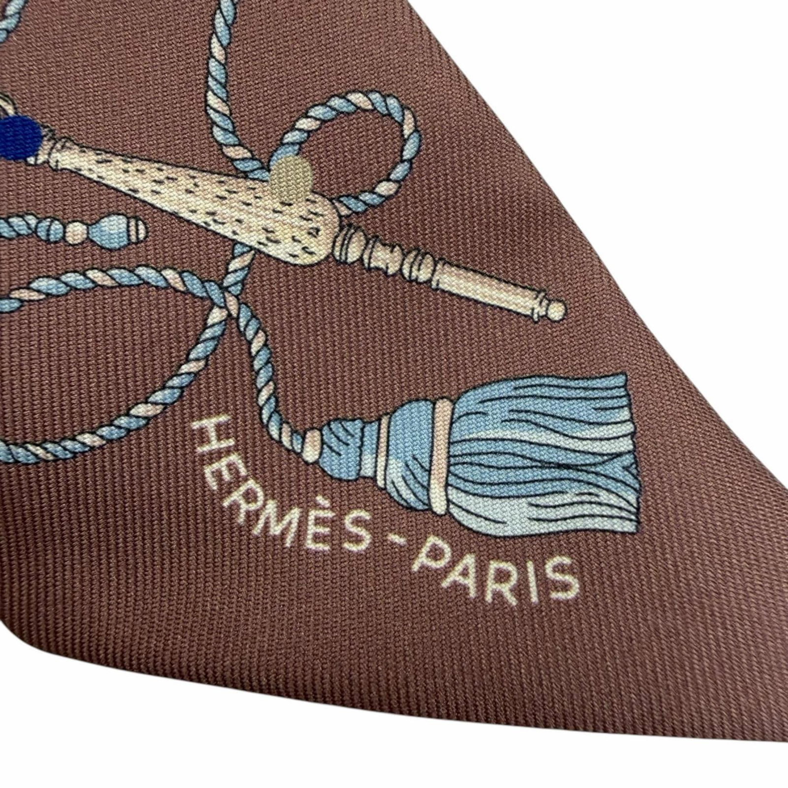 Silk Hermes Scarf - 6