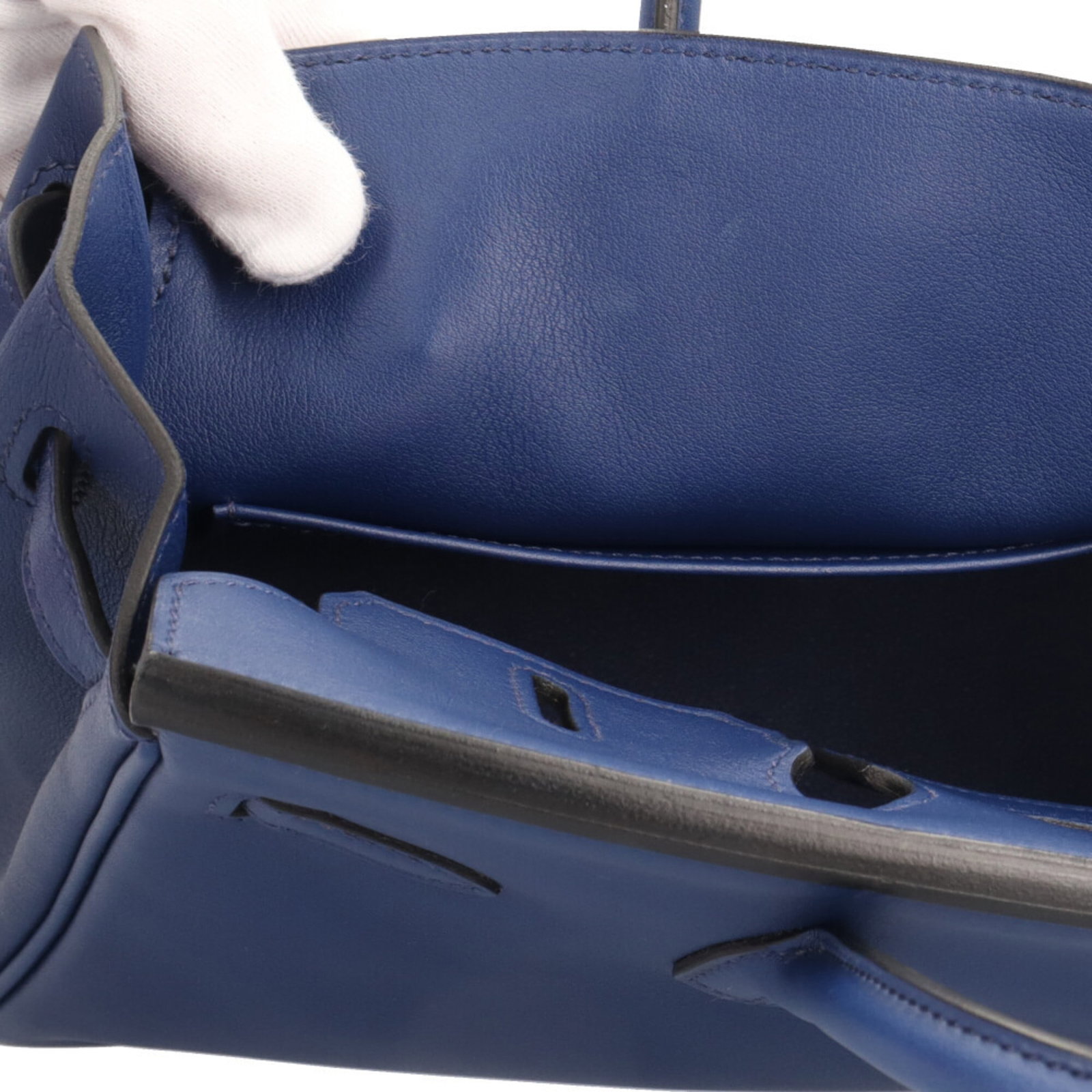 Swift Leather Handbag Hermes - 9