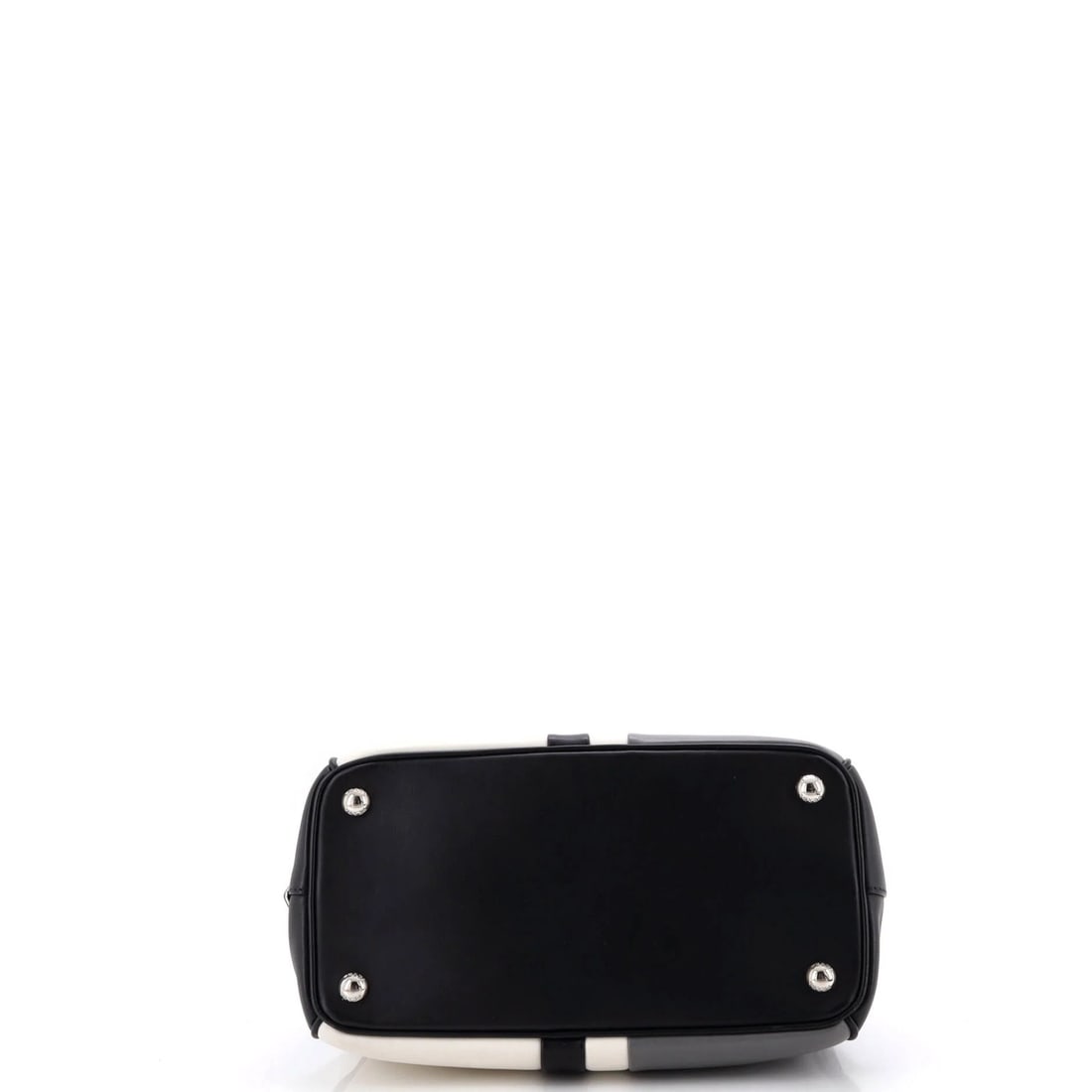 Light Frame Medium Leather Bag Shoulder Prada - 4