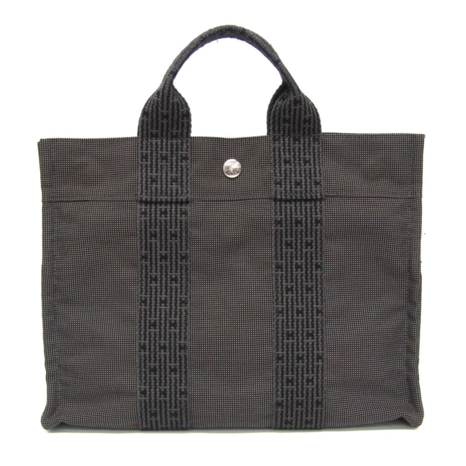 Polyamide Polyester Tote Bag Hermes: Polyamide Polyester Tote Bag Hermes Polyamide Polyester Tote Bag Hermes is a stylish tote bag made from durable polyamide and polyester materials, available in black and gray colors. The bag features