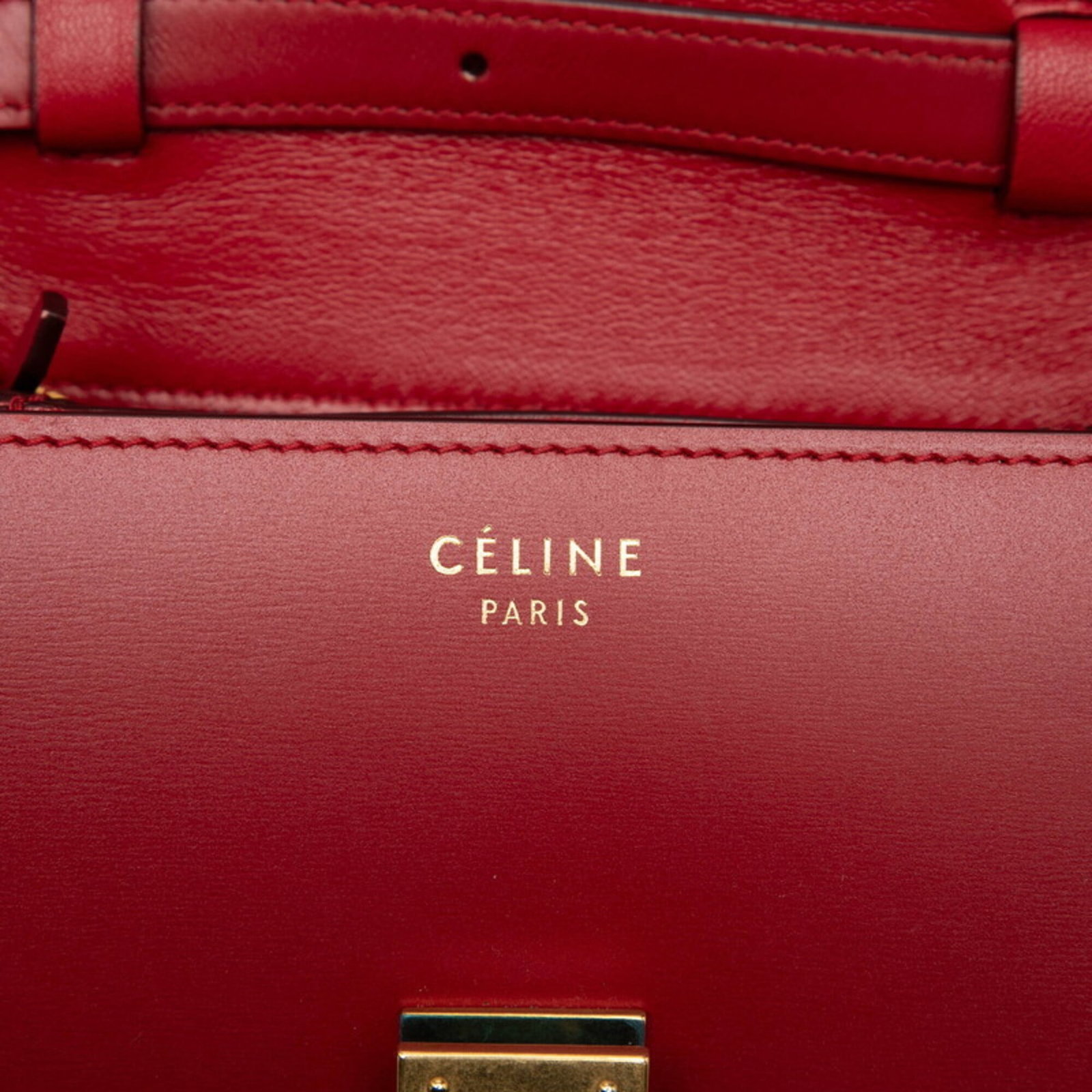 Shoulder Bag Leather Celine - 5