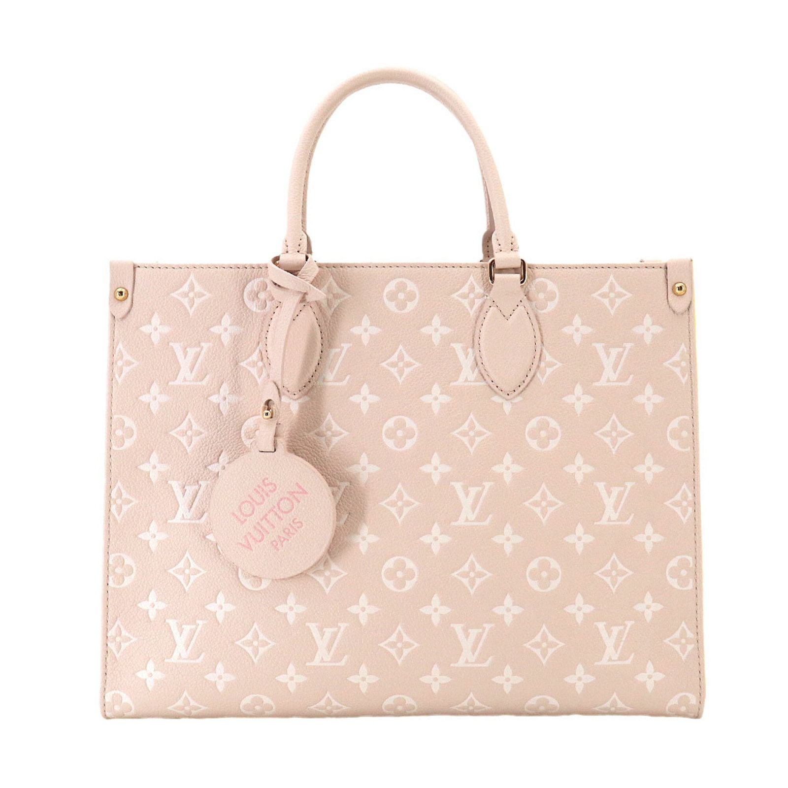Vuitton Empreinte Louis Monogram Bag Tote Shoulder: Vuitton Empreinte Louis Monogram Bag Tote Shoulder The Vuitton Empreinte Louis Monogram Bag Tote Shoulder boasts a timeless design, featuring the iconic Monogram Empreinte pattern in a beautiful