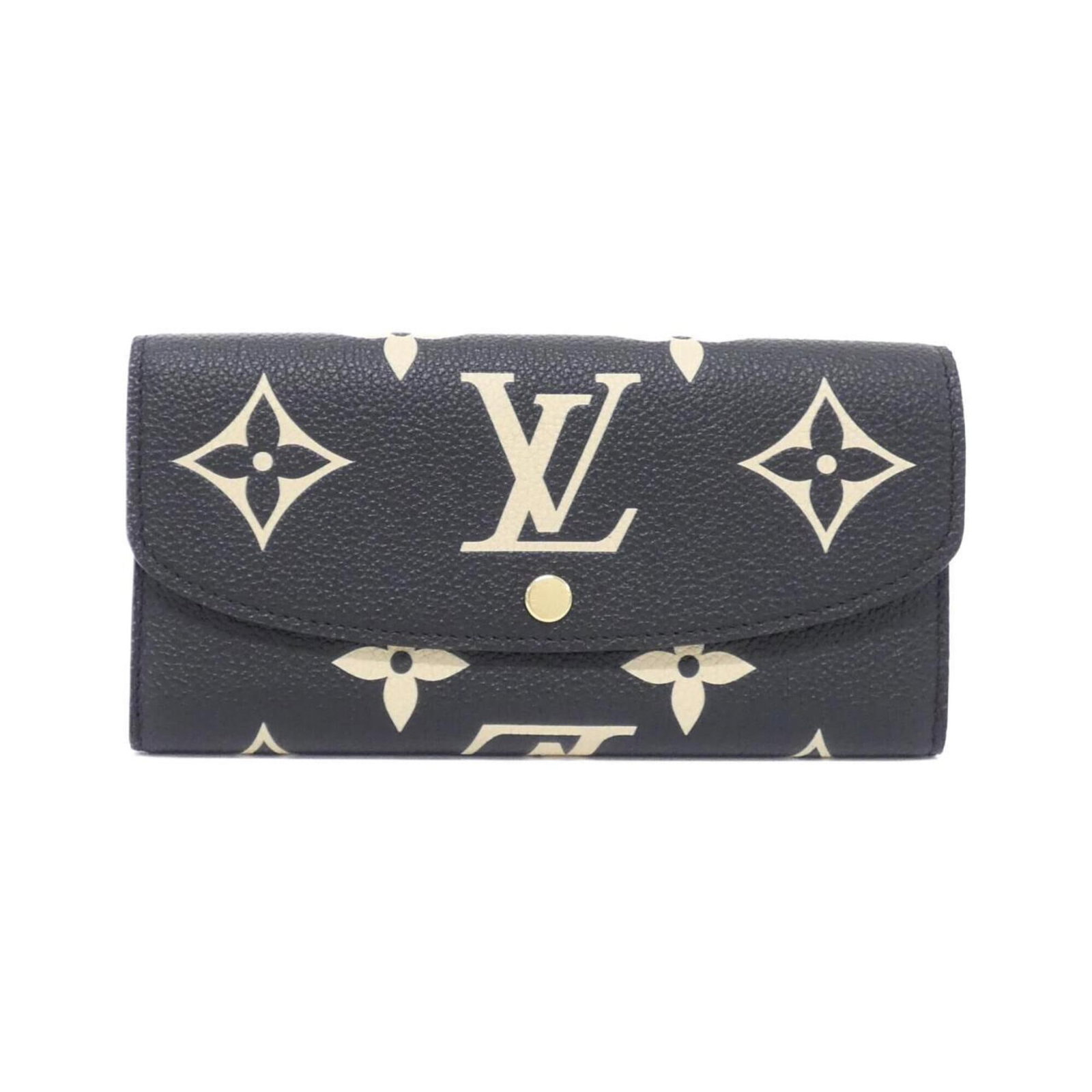 Leather Wallet Bi Fold Louis Vuitton: Leather Wallet Bi Fold Louis Vuitton Calf leather construction provides a durable and long-lasting finish for this bi-fold wallet, available in both beige and black colors. Measuring 9cm x 19cm x 2cm,