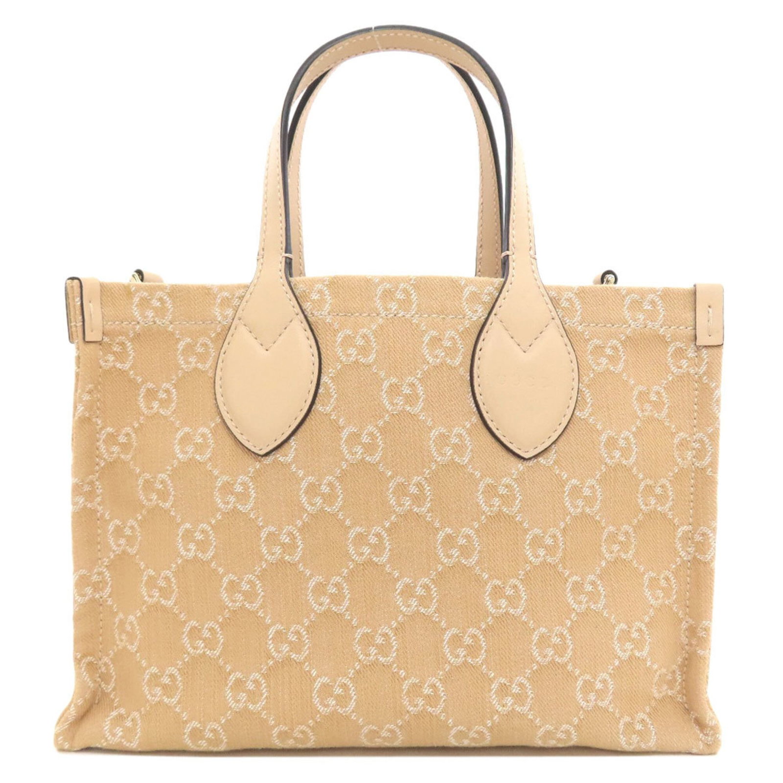 Handbag Canvas Gucci - 2
