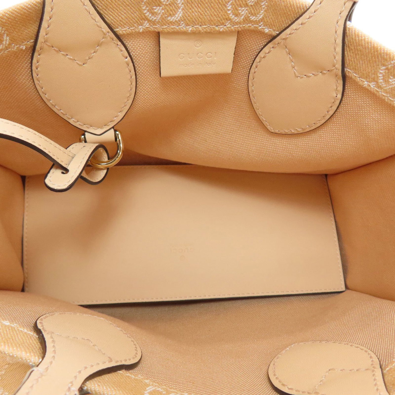 Handbag Canvas Gucci - 5