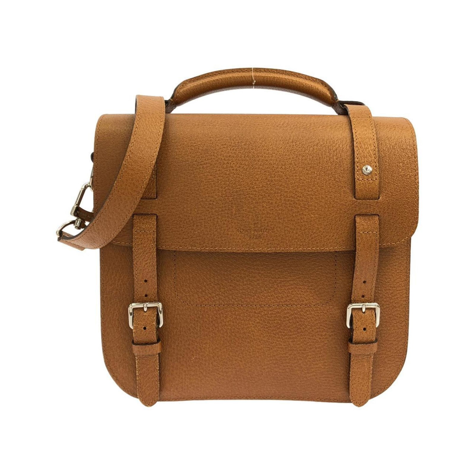 Handbag Louis Vuitton: Handbag Louis Vuitton Silver Louis Vuitton handbag with a sturdy 115cm-135cm adjustable handle, measuring 26.5cm x 27.5cm x 11.5cm. Weighing 1.07kg, this bag features a sleek design and premium hardwa