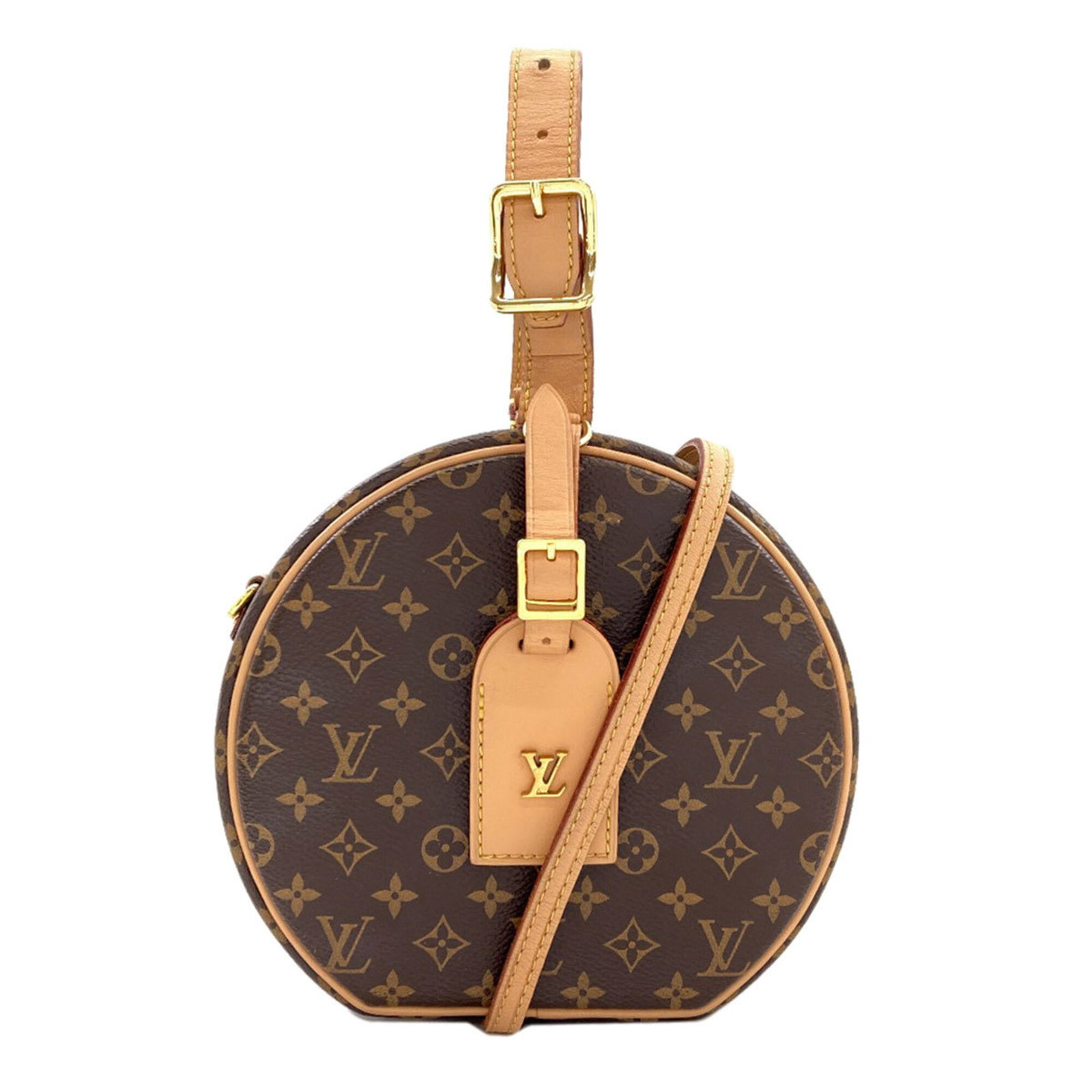 Shoulder Bag Monogram Louis Vuitton: Shoulder Bag Monogram Louis Vuitton Monogrammed with iconic Louis Vuitton style, this shoulder bag boasts a timeless design with an open pocket for added functionality. Measuring 16cm x 17cm x 8cm,