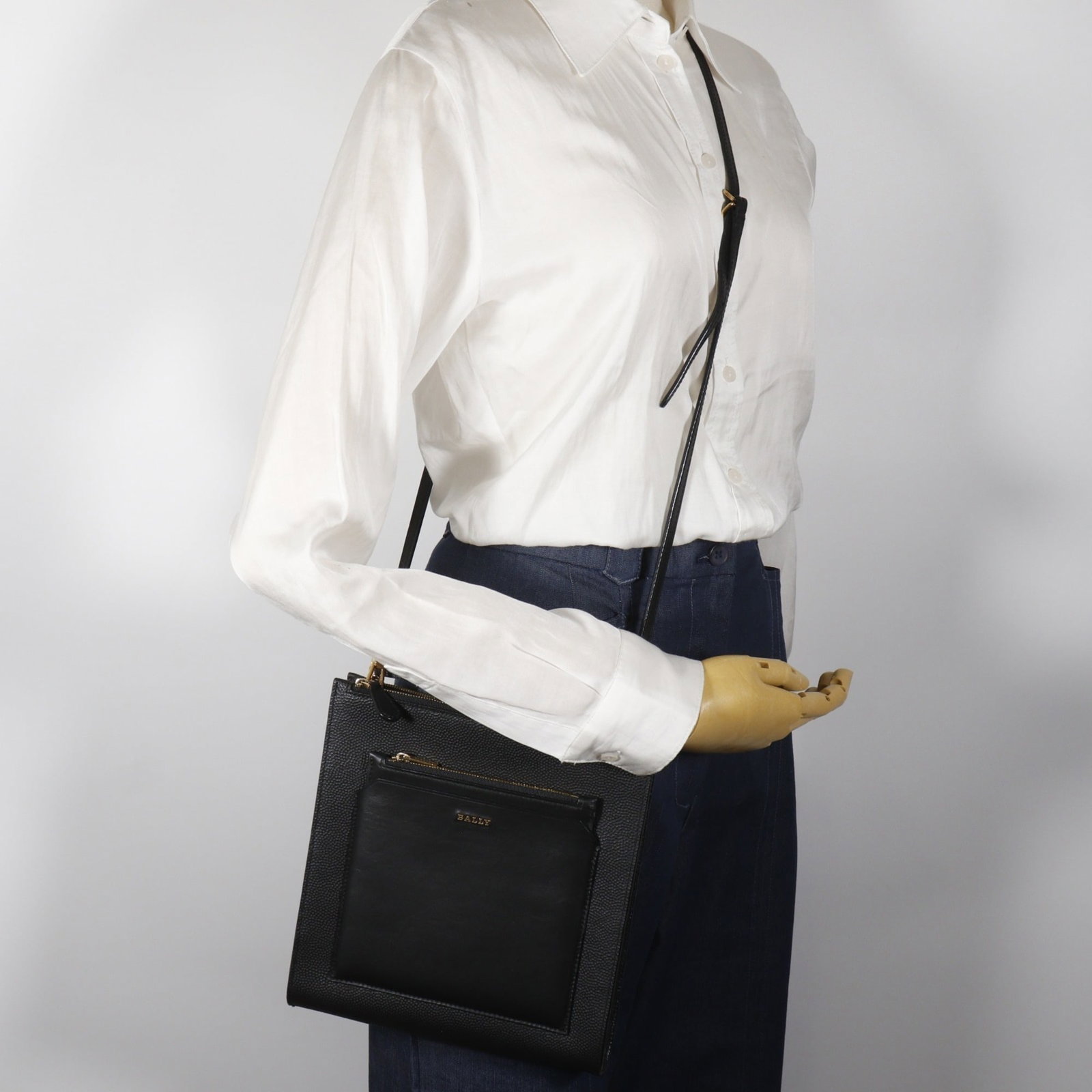 Bag Leather Bally Shoulder - 18